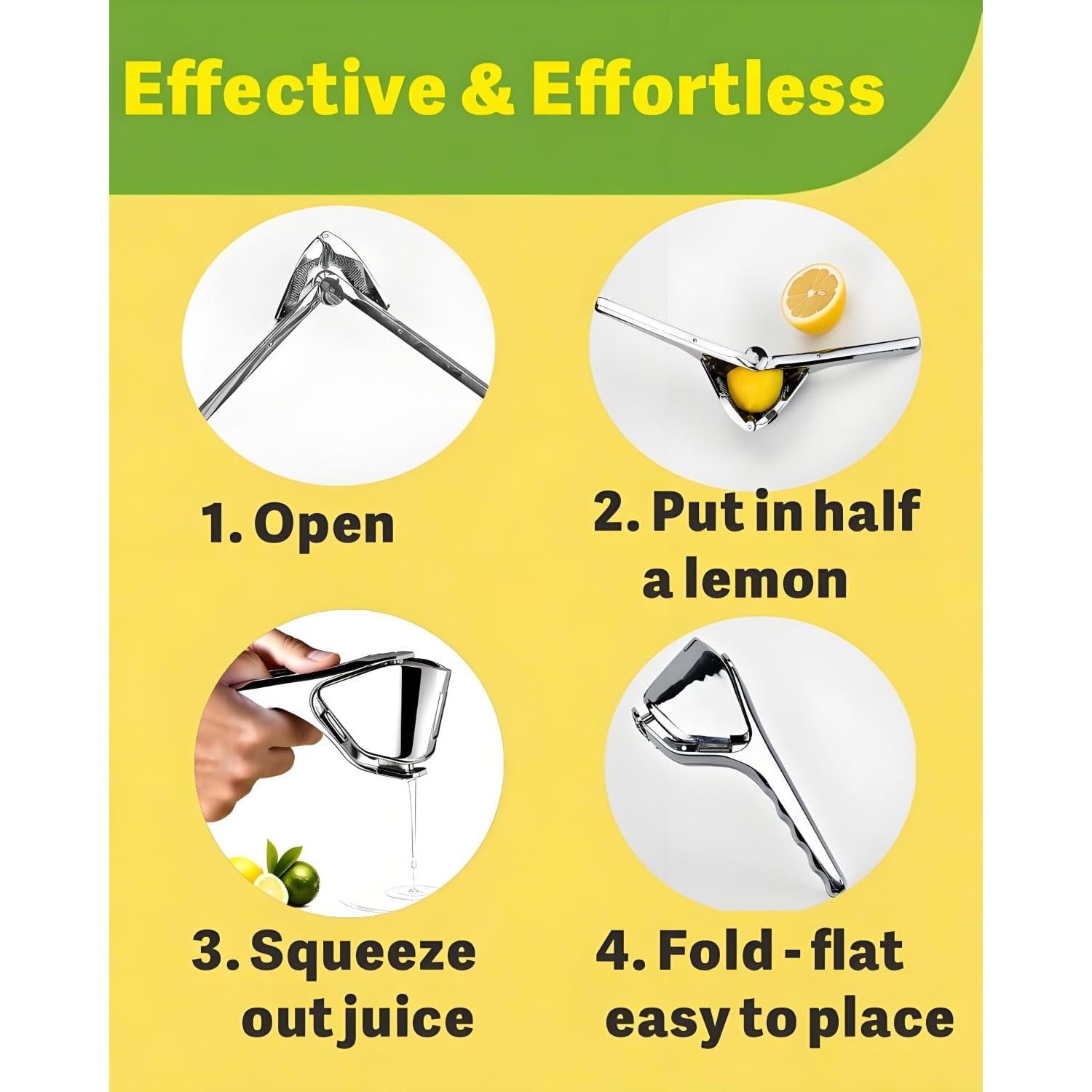 Exprimidor Manual de Cítricos iStarcas LQ626 Acero Inoxidable