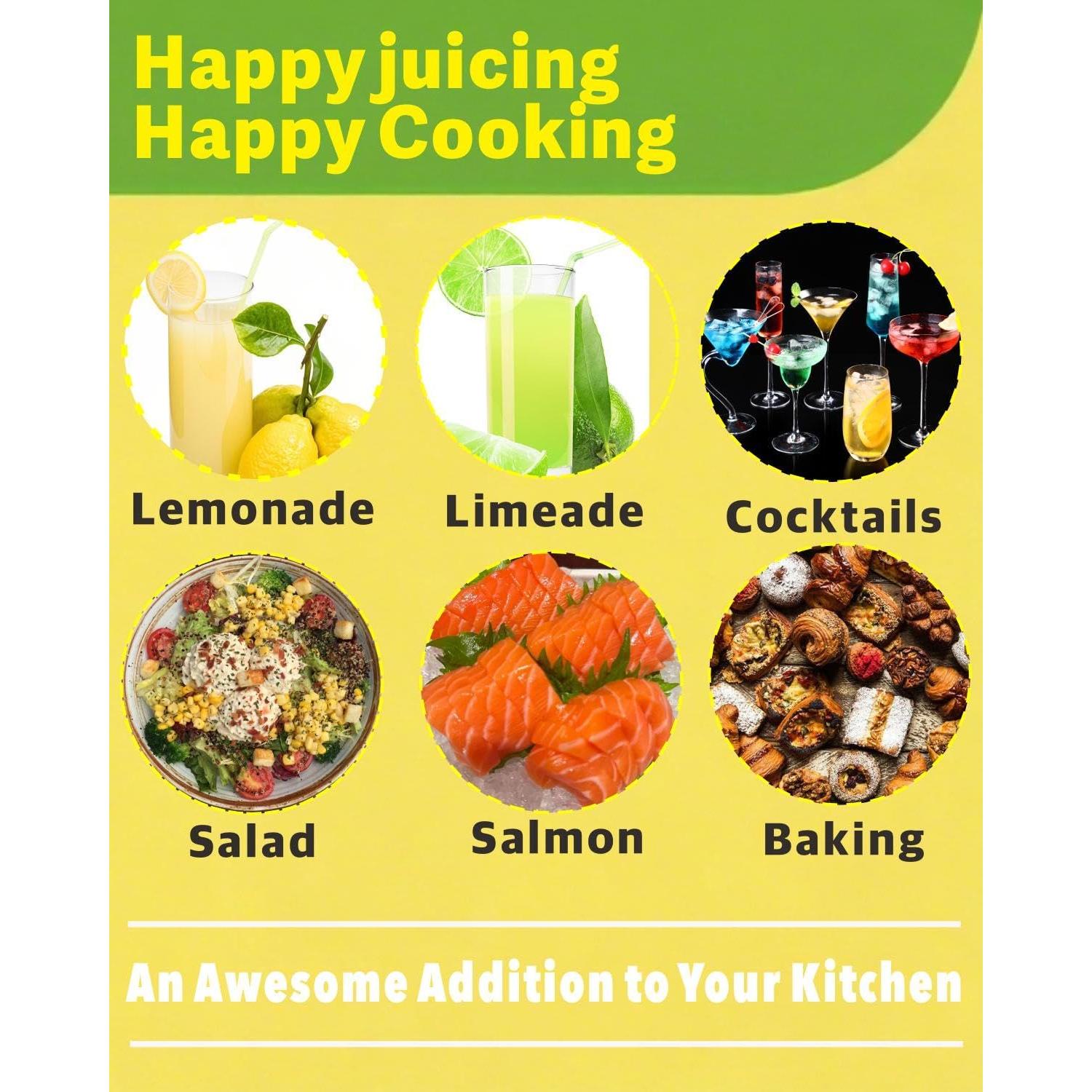 Exprimidor Manual de Cítricos iStarcas LQ626 Acero Inoxidable