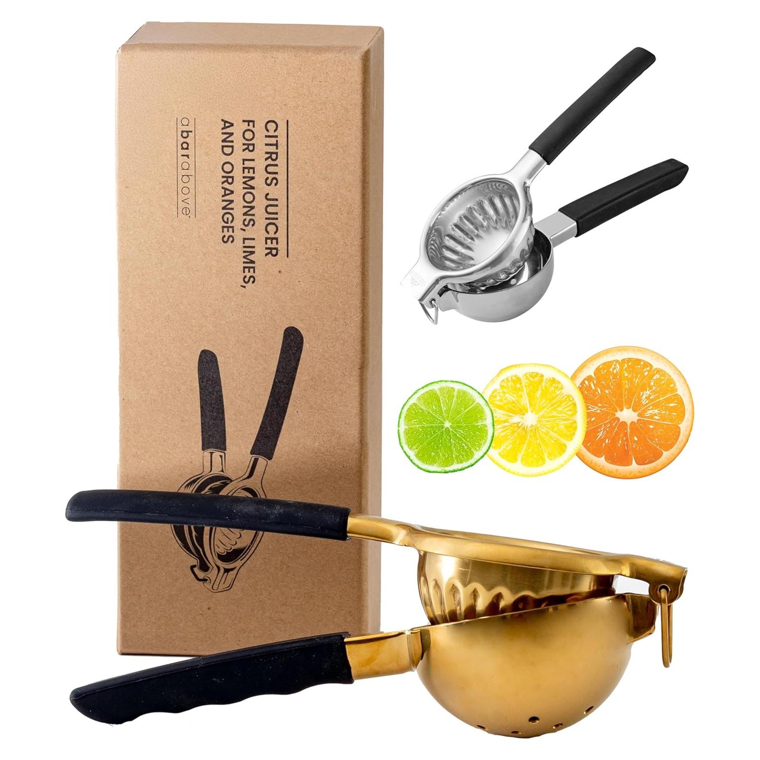 Exprimidor de Cítricos A Bar Above Dorado 0.57kg Manual