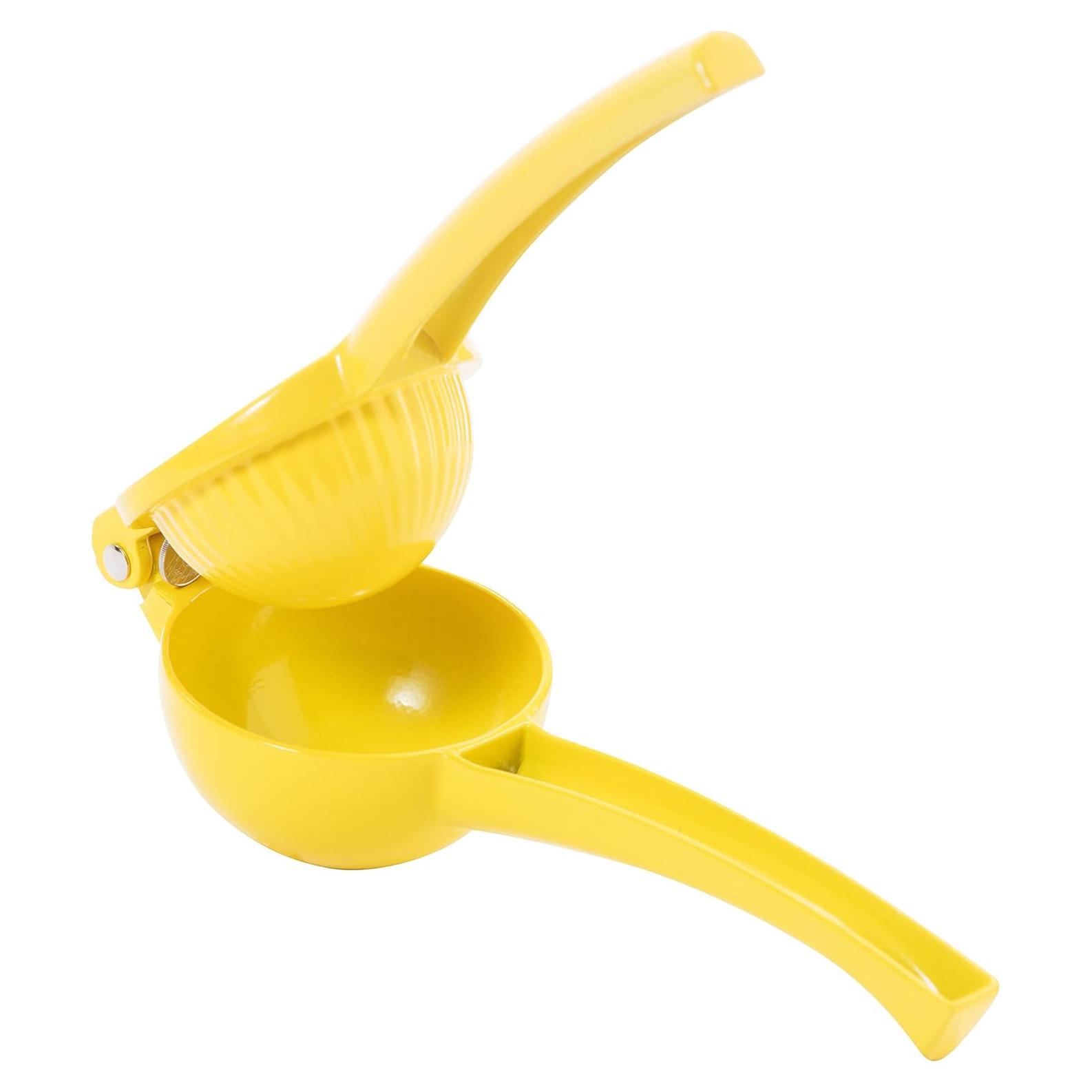 Prensa de Limón OGGI - Exprimidor Manual de Aluminio Amarillo