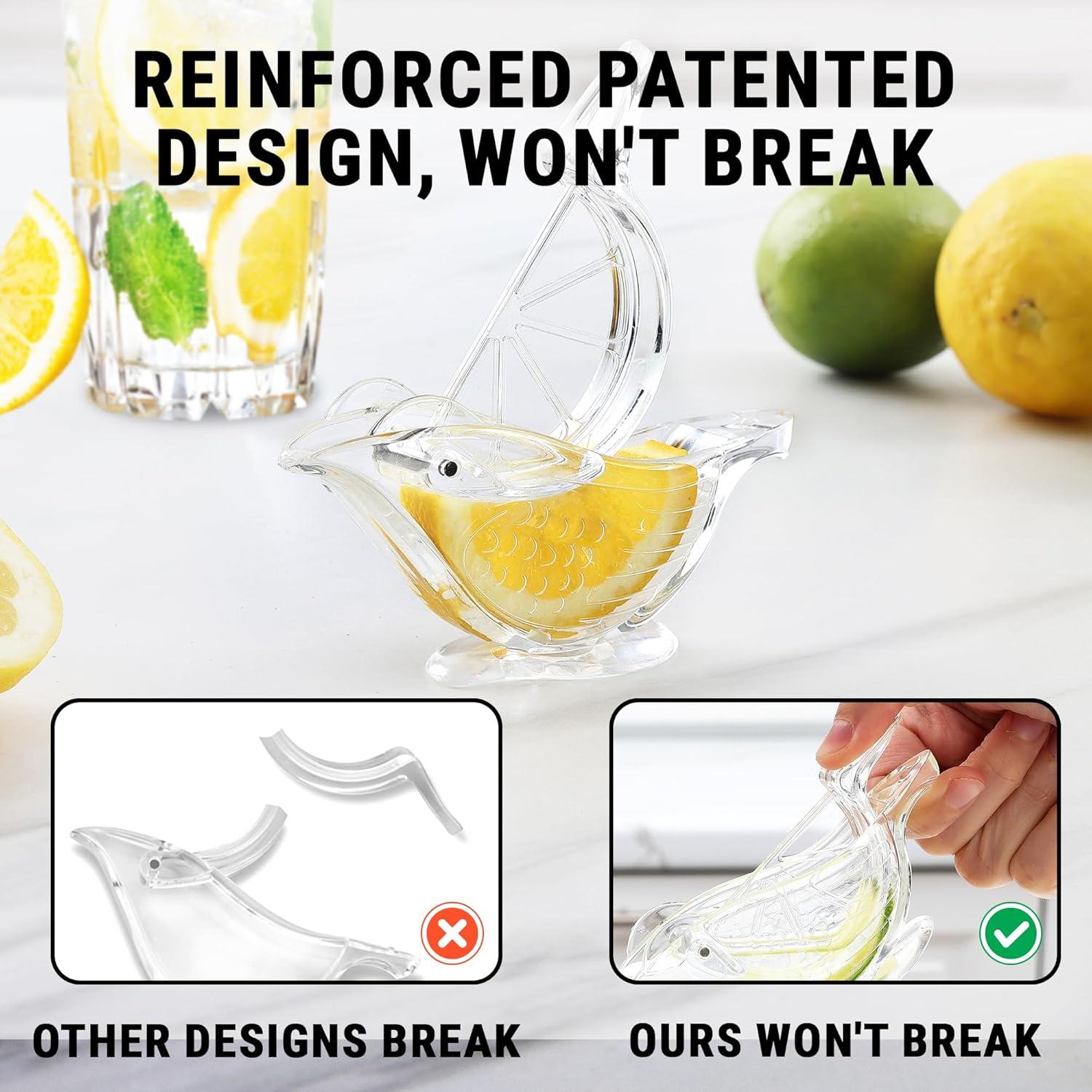 Exprimidor de Limón Zulay Kitchen en Forma de Pájaro - 2 Piezas