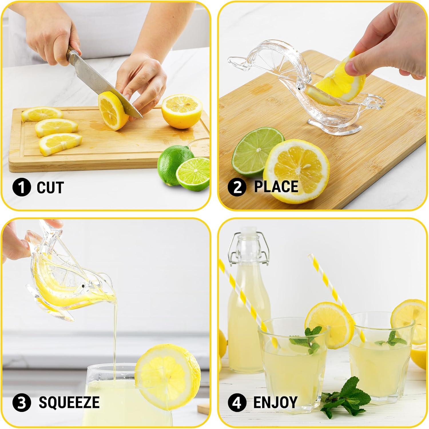 Exprimidor de Limón Zulay Kitchen en Forma de Pájaro - 2 Piezas