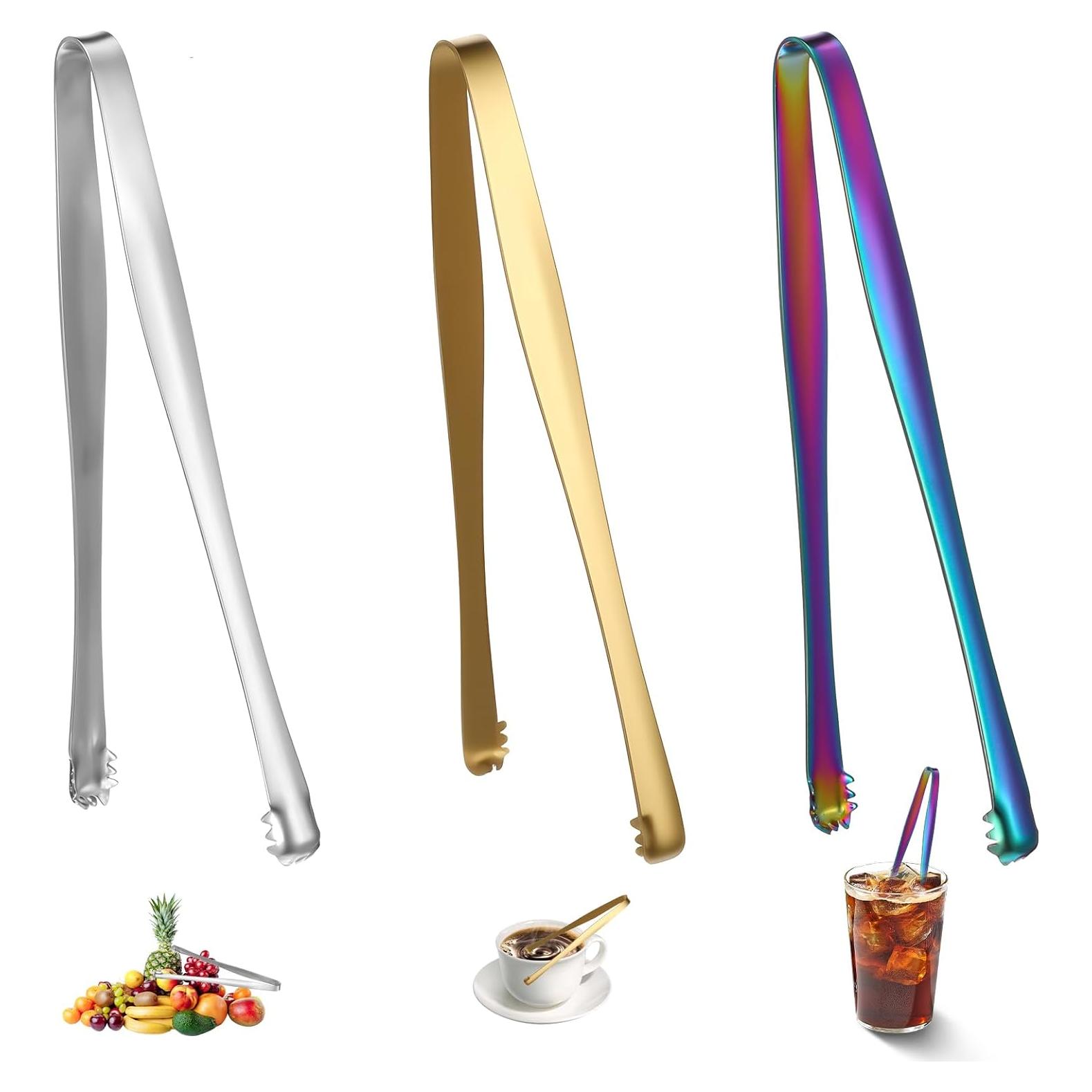 Pinzas de Cocina Multifuncionales MBAIYO 3pcs Acero Inoxidable