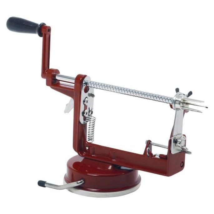 Pelador Cortador Descorazonador Norpro Maestro Rojo 3 en 1