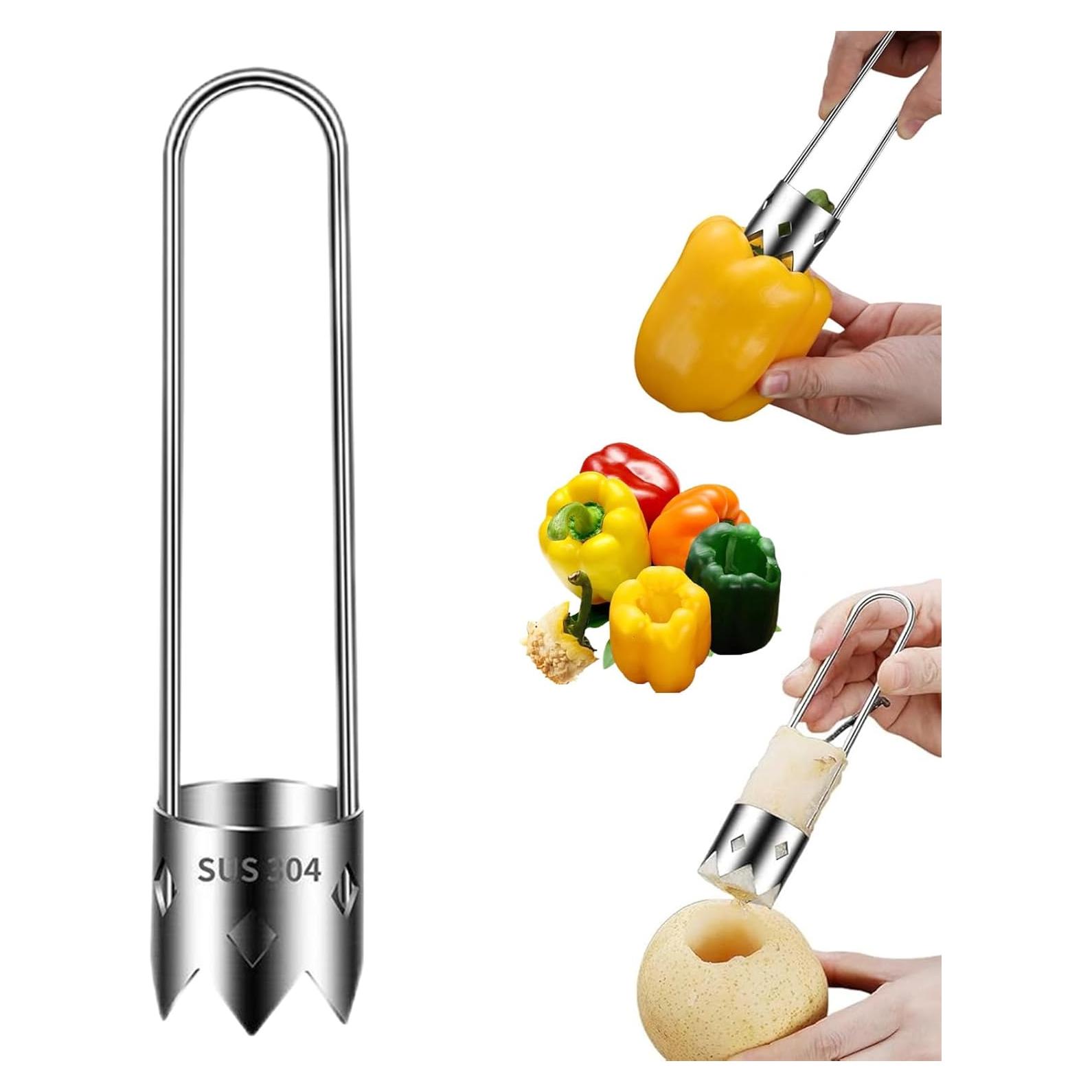 Removedor de Semillas de Pimiento Rojo Acero Inoxidable 304