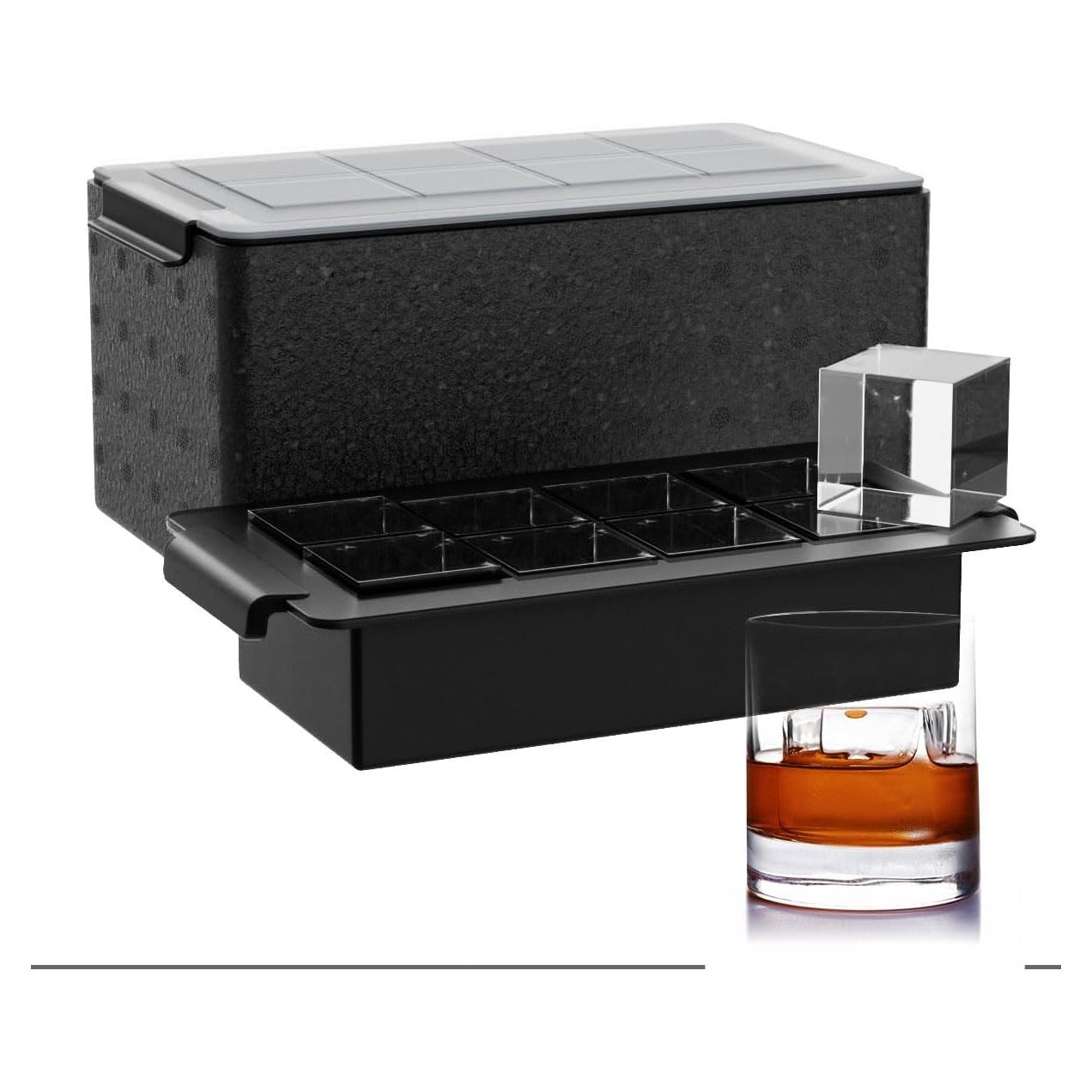 Bandeja de Hielo FDDBI para Whisky - 8 Cubos de 5.08 cm