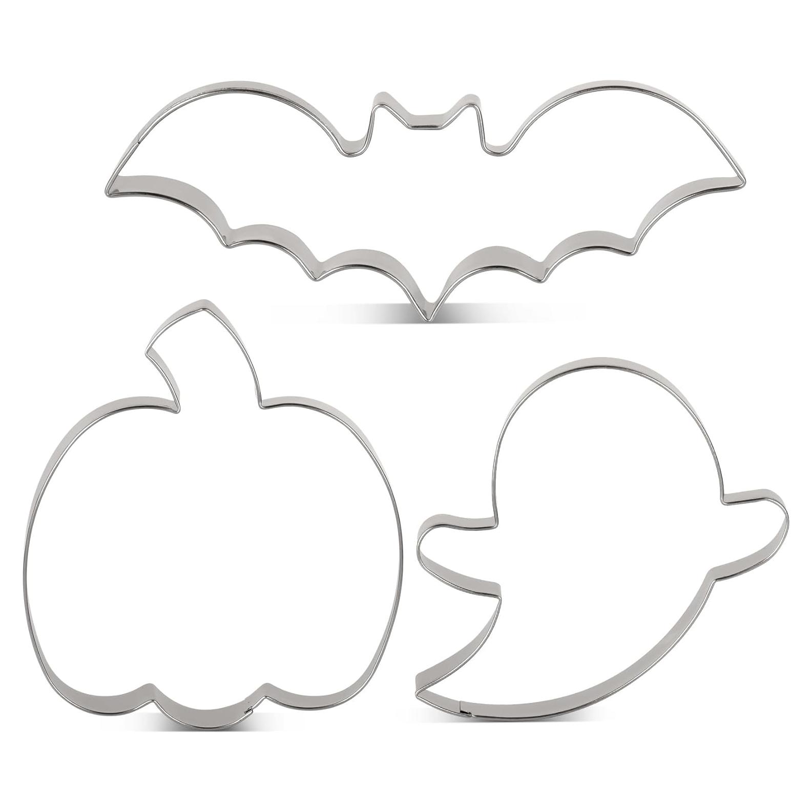 Juego de Cortadores de Galletas Halloween LILIAO 3 Piezas