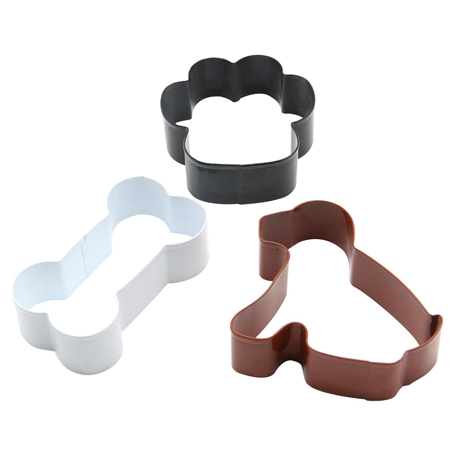 Juego de Cortadores de Galletas para Perros SurgeHai - Acero Inoxidable