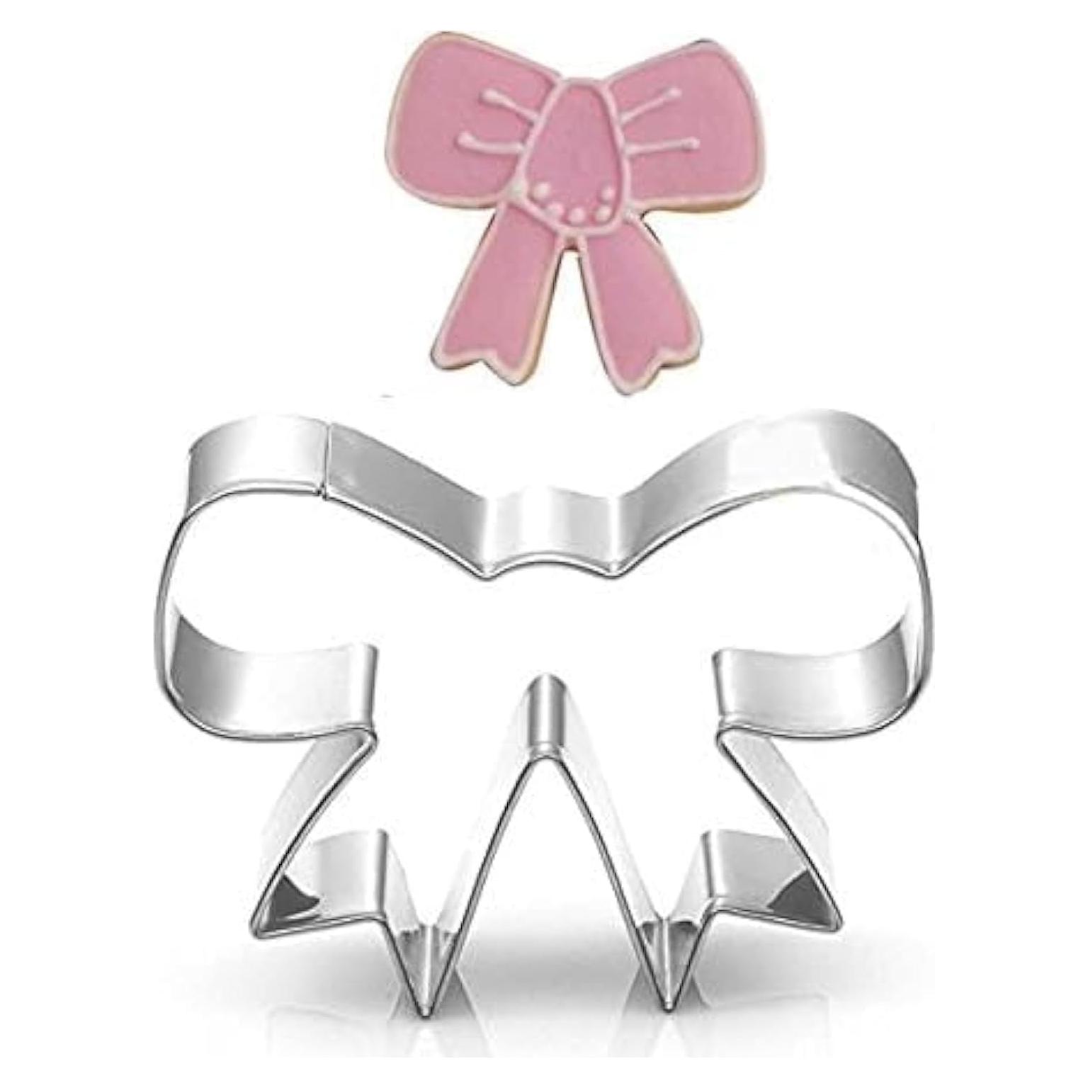 Cortador de Galletas Lazo Eokoaiee Acero Inoxidable 9.04 cm