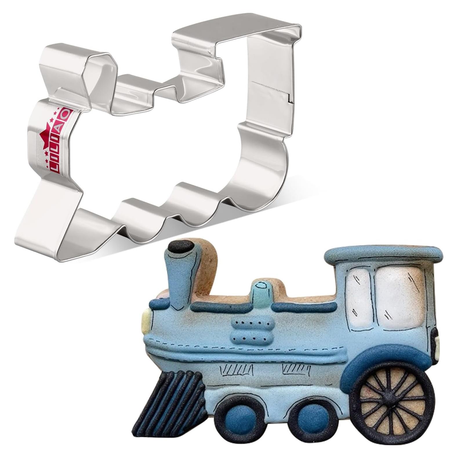 Cortador de Galletas de Tren LILIAO - Acero Inoxidable 11.2x7.4cm