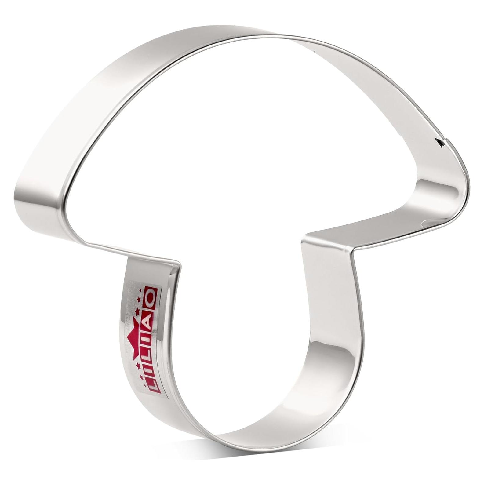 Cortador de Galletas en Forma de Hongo LILIAO 9.7 cm Acero Inoxidable