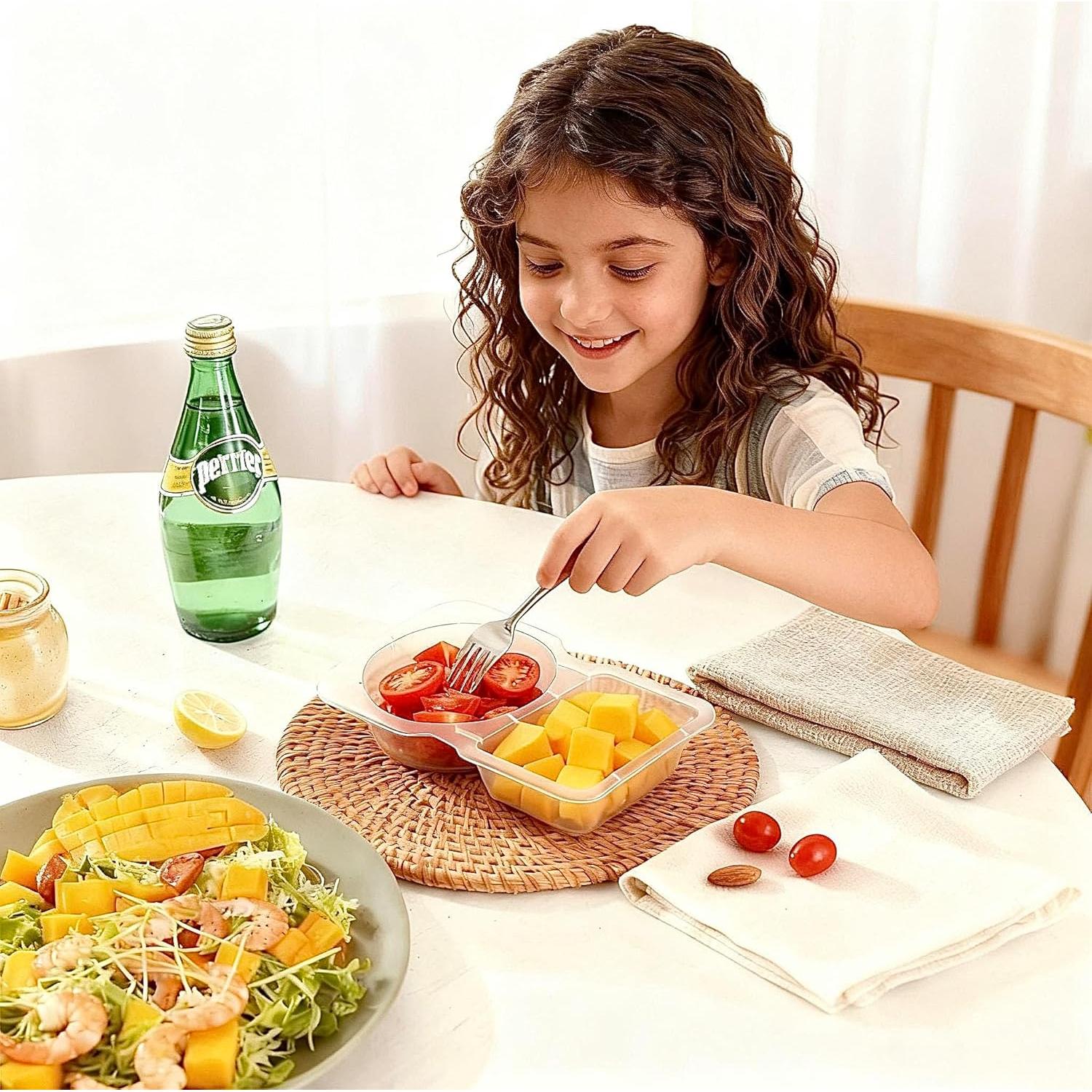 Contenedores de Snack Reutilizables MICNOI 20 Piezas Sin BPA