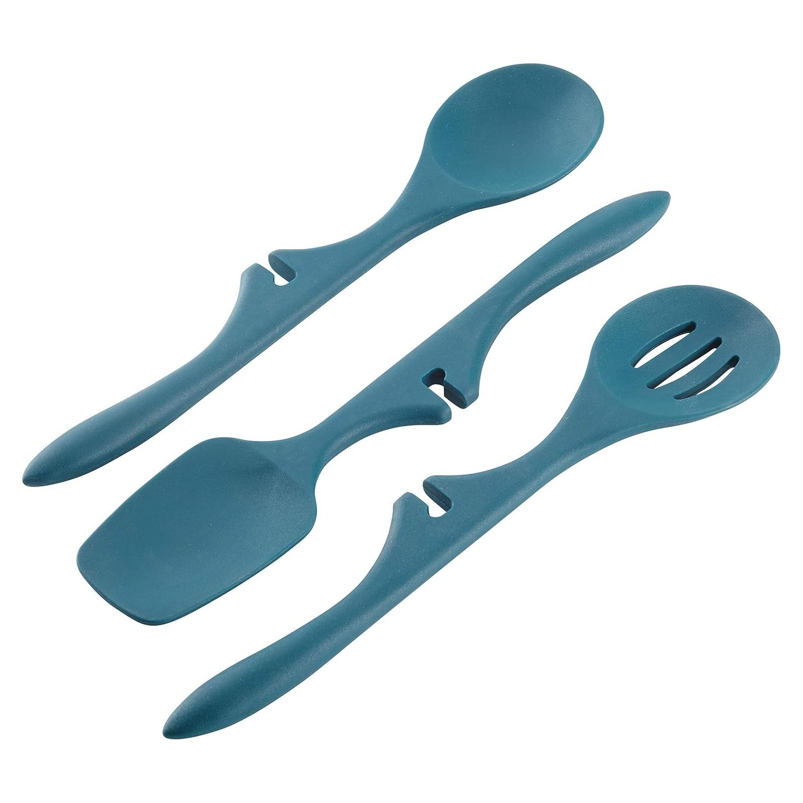 Set de Utensilios de Cocina Rachael Ray 3 Piezas Azul Marino