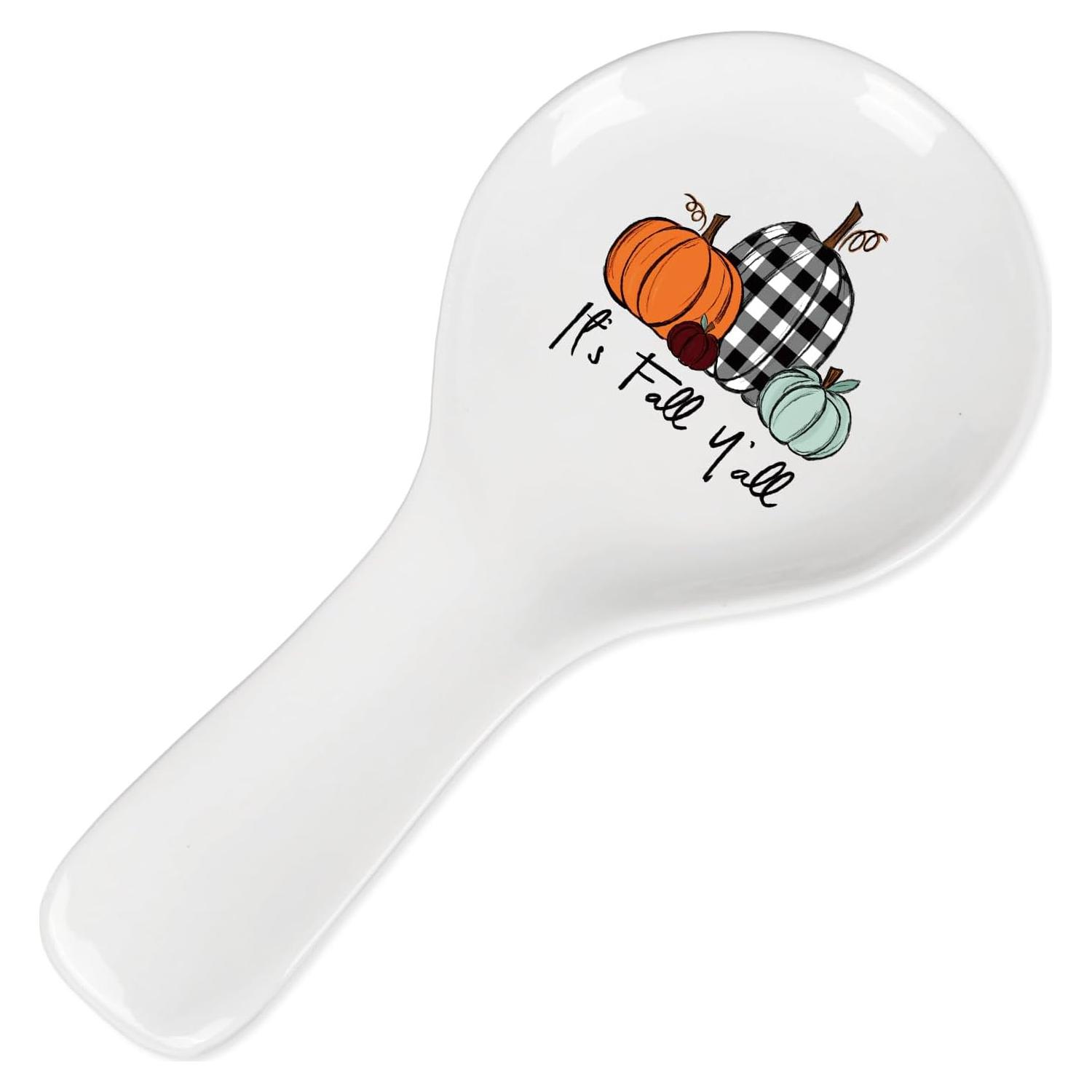 Soporte para Cucharas Otoñal Cerámica Whaline 23.9 cm