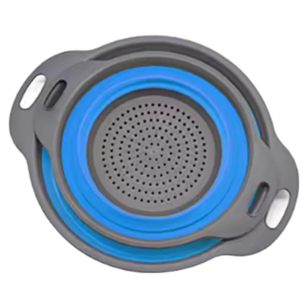 Juego de Coladores Plegables de Silicona Genérico - 2 Unidades