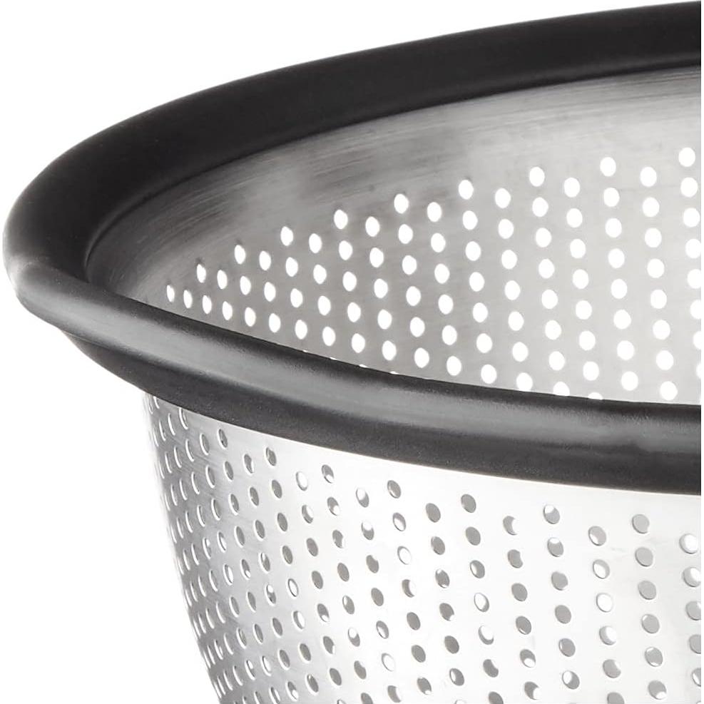 Colador de Acero Inoxidable KitchenAid 5 Cuartos Negro