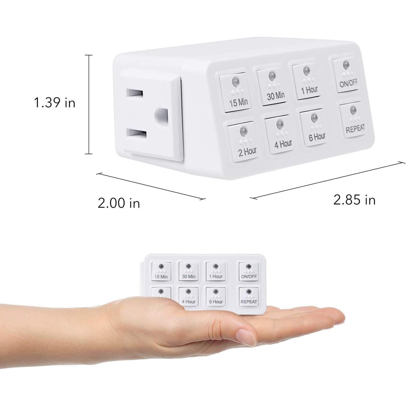 Temporizador de Cuenta Regresiva BN-LINK 15A 1875W Interior