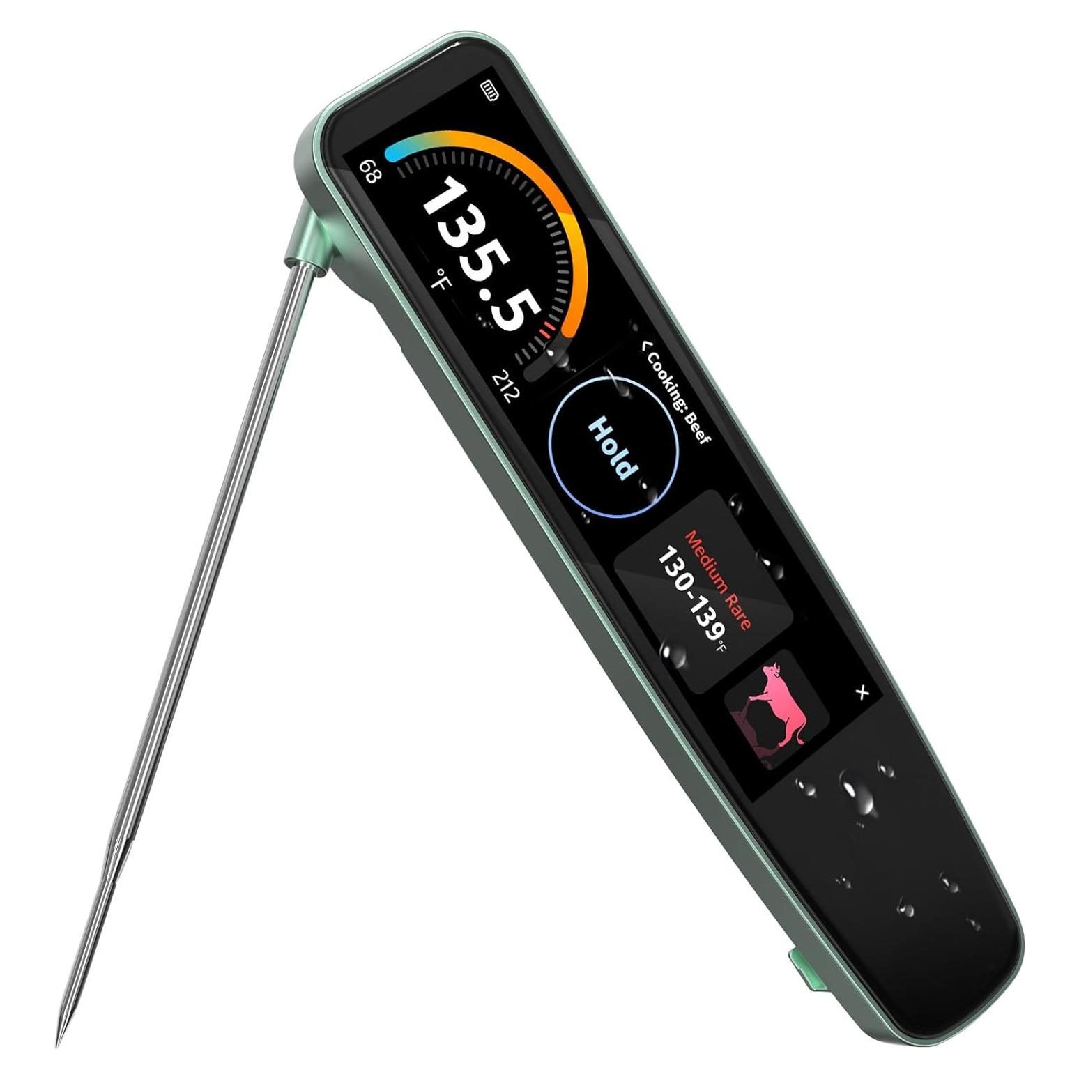 Termómetro Digital de Carne Inteligente Temp-OS 3.8" HD