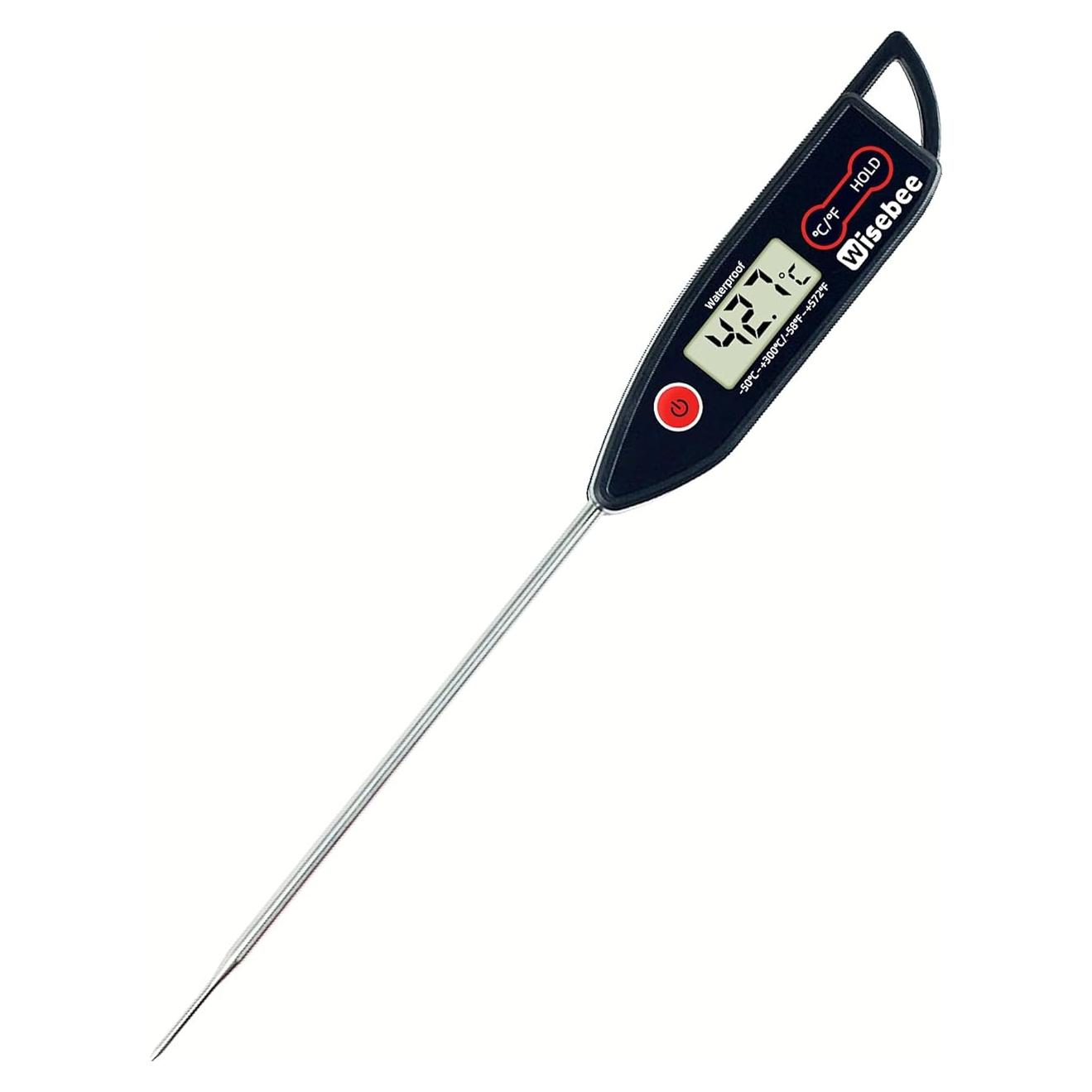Termómetro Digital de Carne Wisebee - Precisión Rápida IPX7
