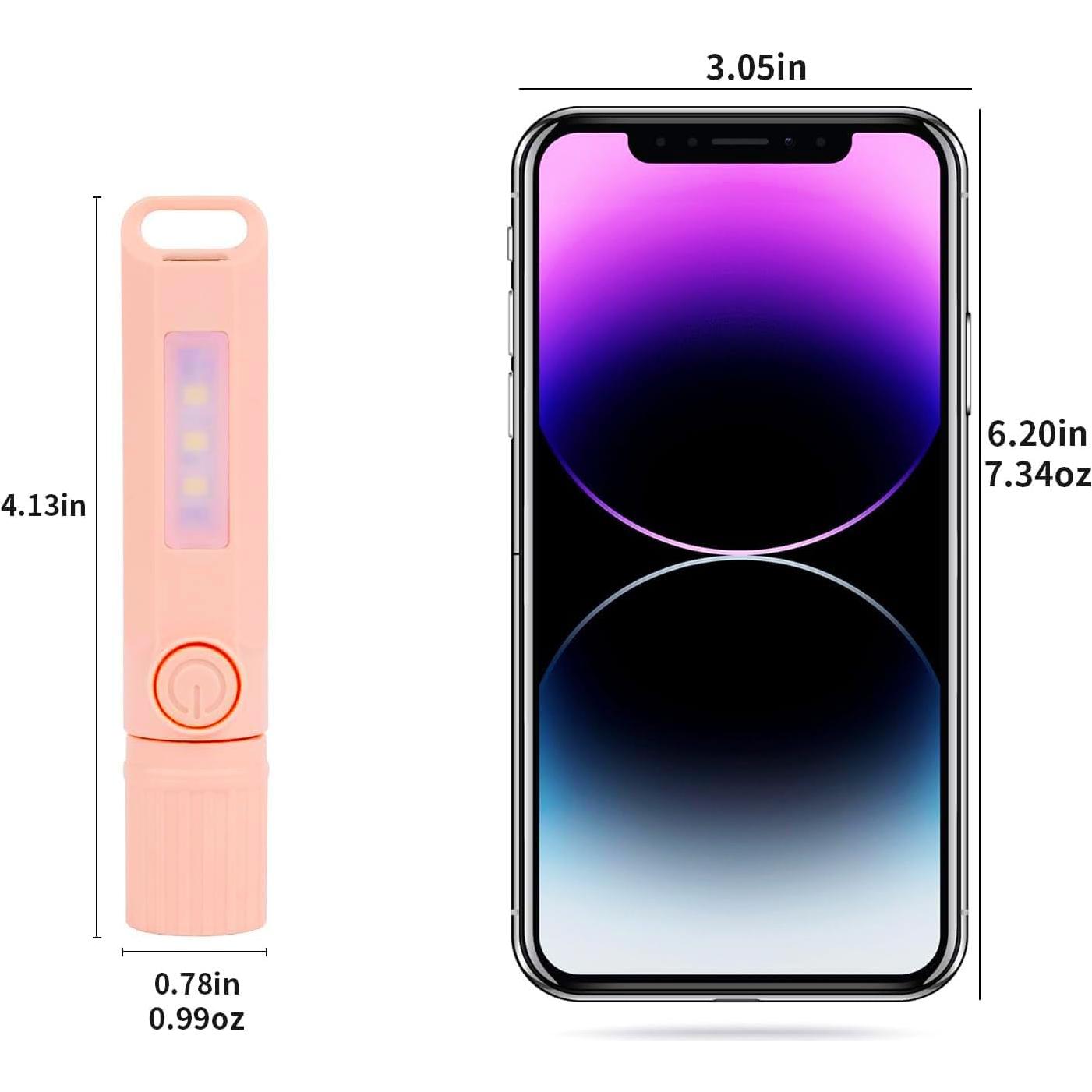 Paquete de 3 Linternas Recargables USB C Hilngav S19