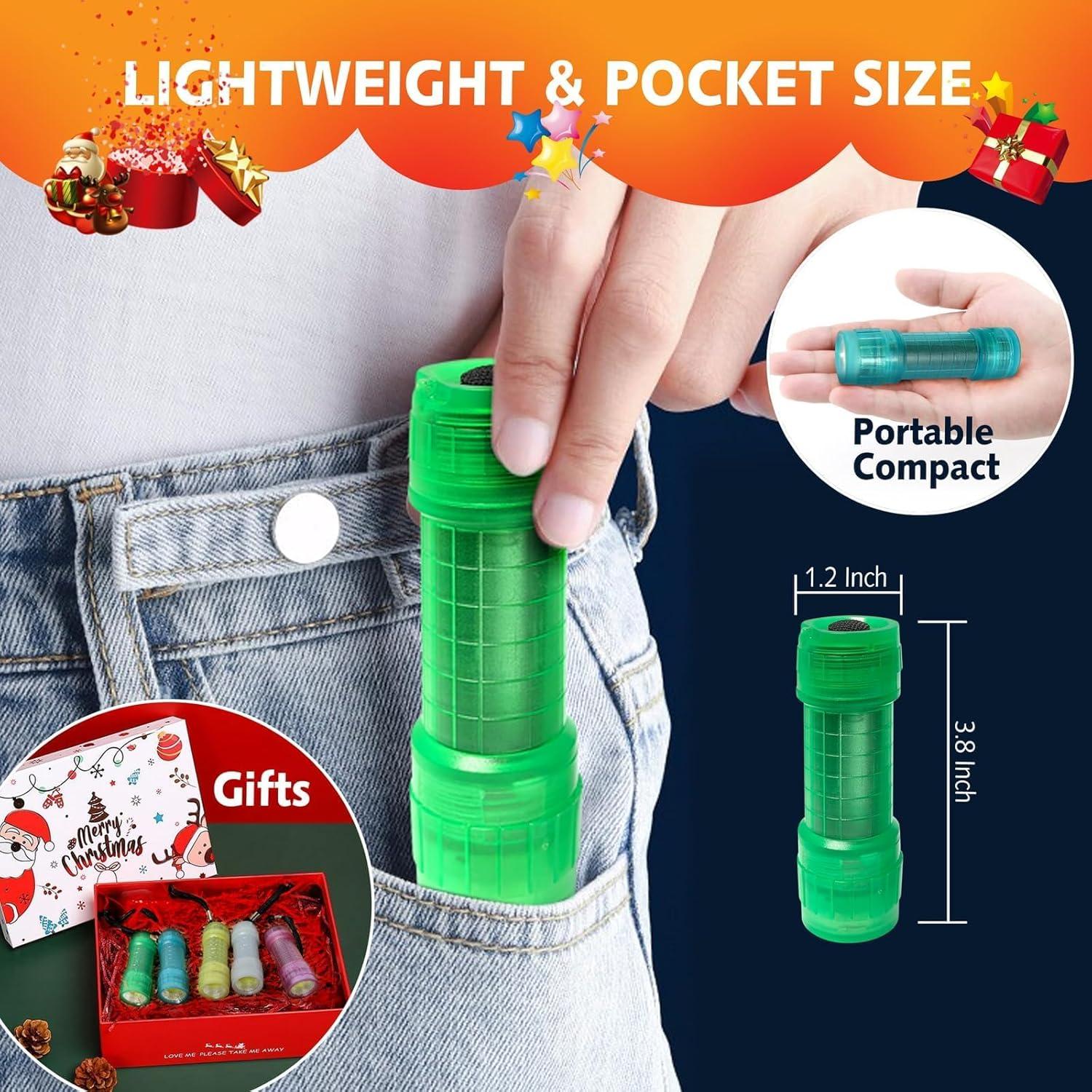 5 Linternas Brillantes en la Oscuridad KunHe - Mini para Niños