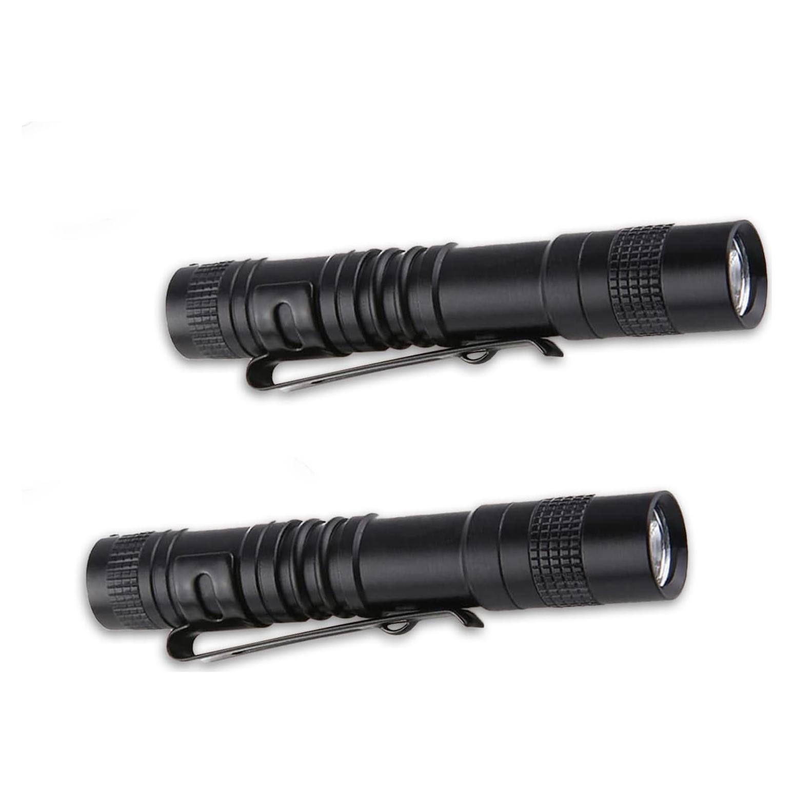 Paquete de 2 Linternas LED Mini YAFIYGI 240 Lúmenes 13.21 cm