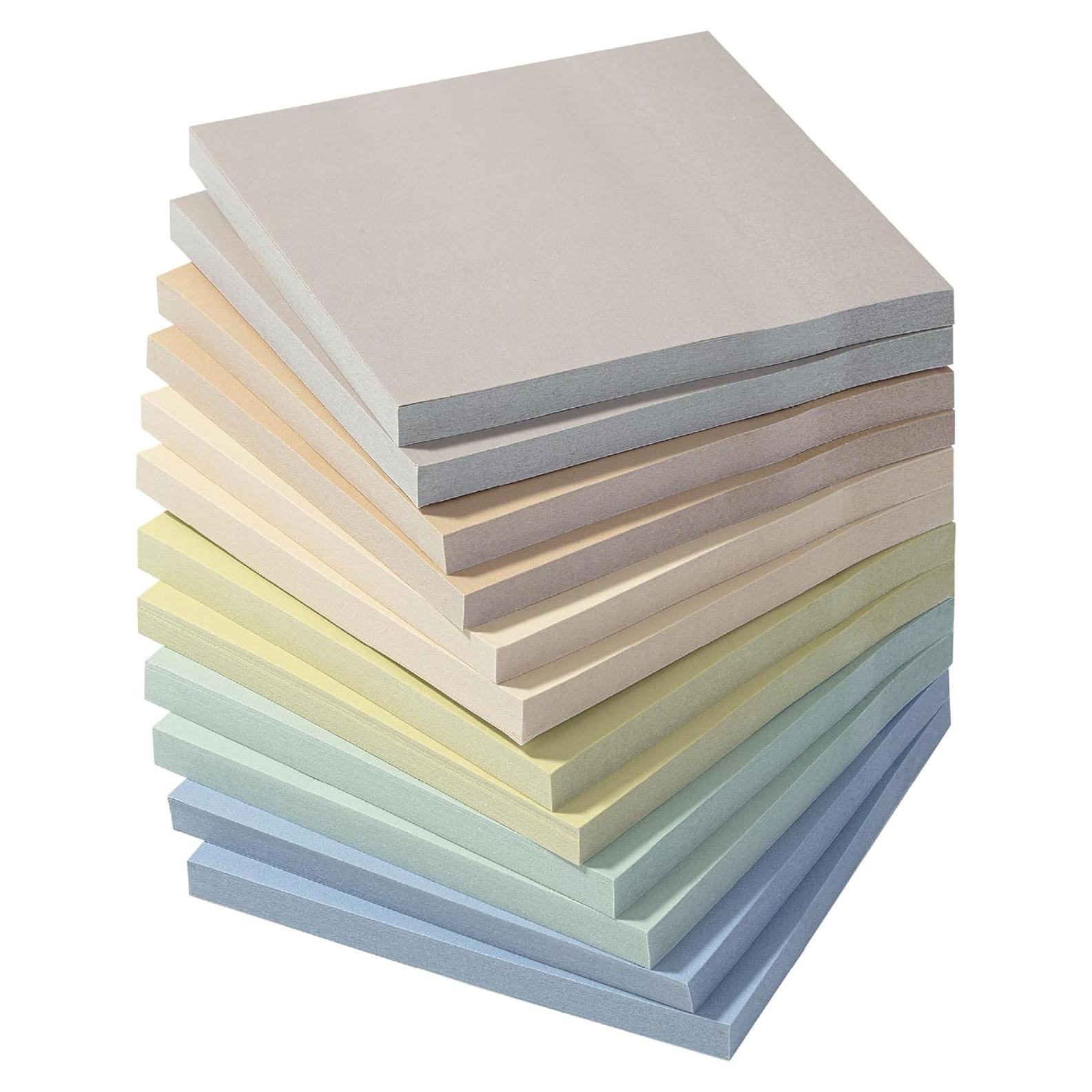 Notas Adhesivas Mr. Pen 7.62x7.62cm, 12 Blocs, 600 Hojas