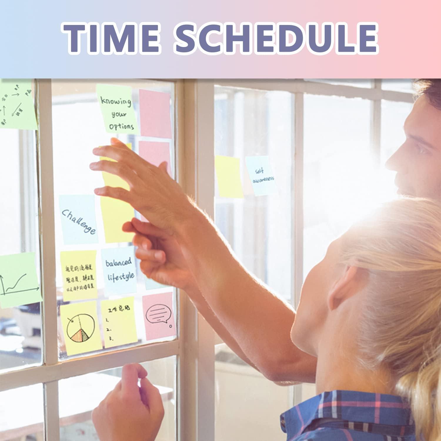 Juego de Notas Adhesivas 710pcs JIURUN Multicolor y Organizador