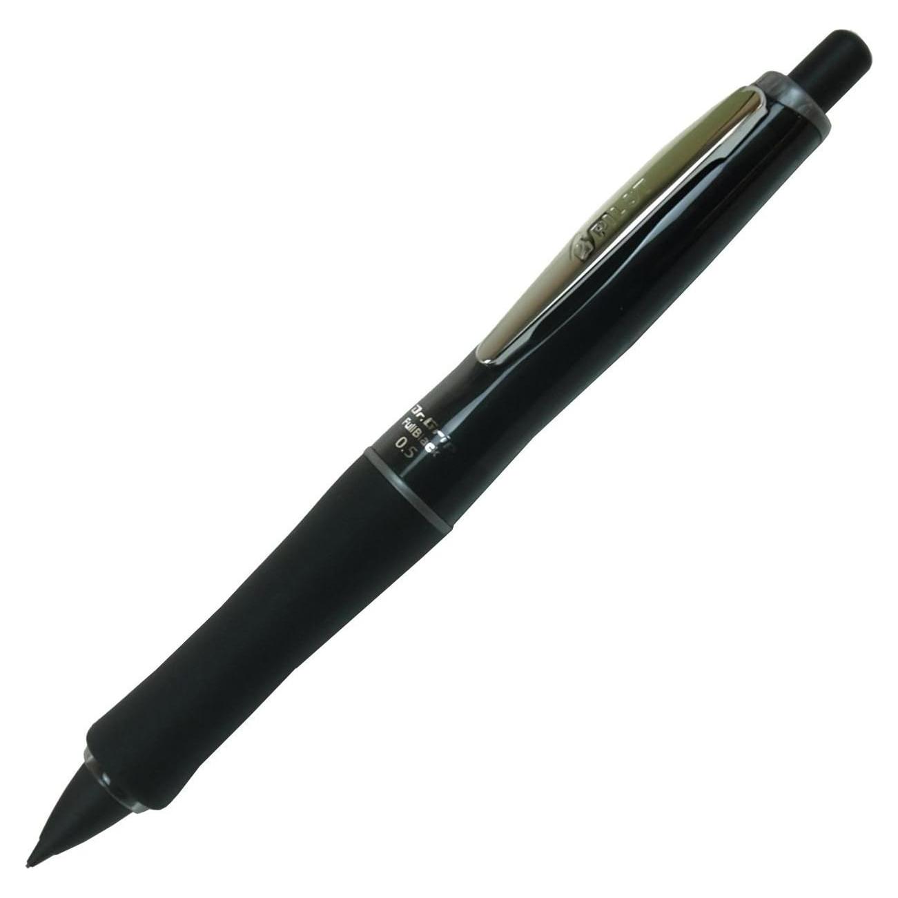 Lápiz mecánico Pilot Dr.Grip Full-Black 0.5mm Plata