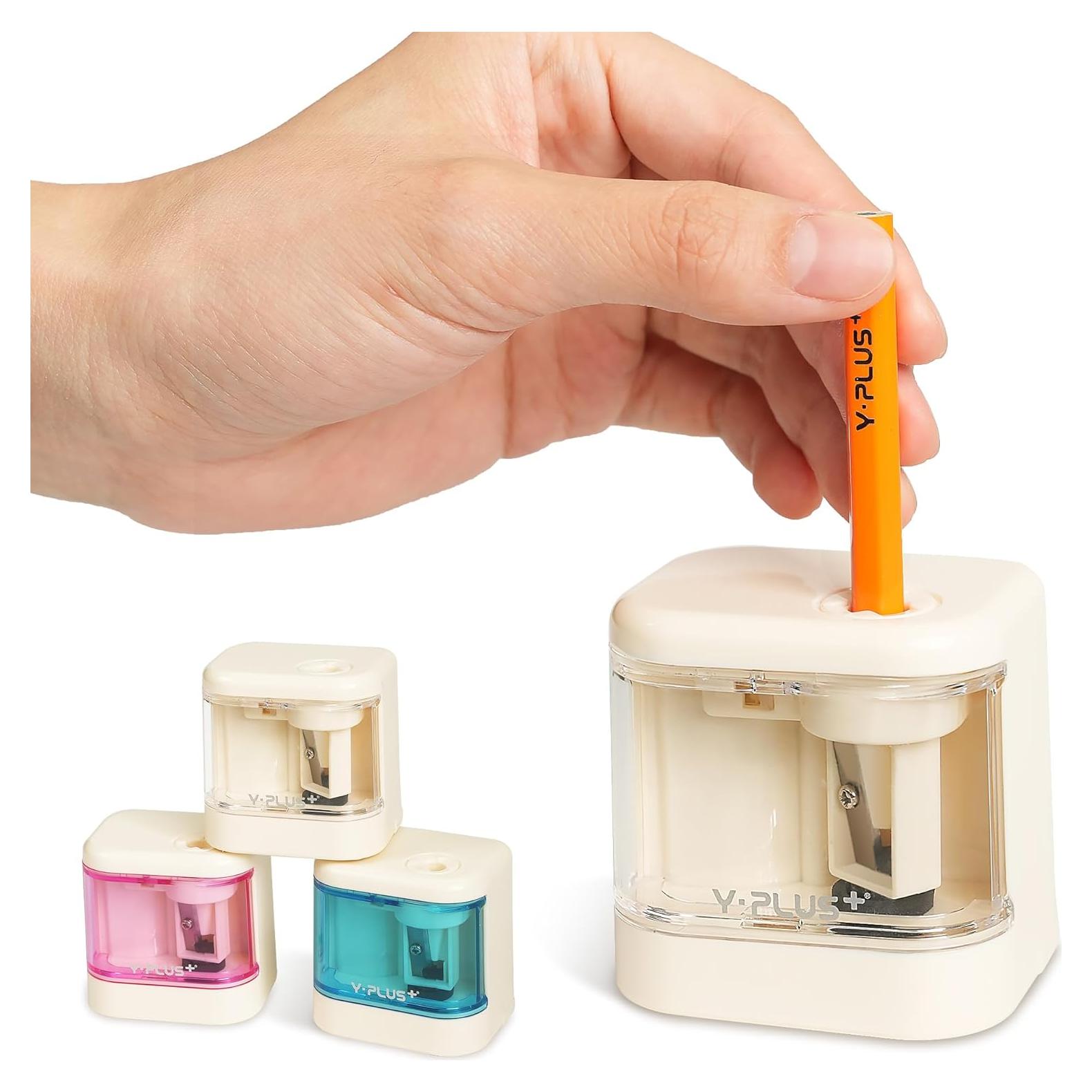 Sacapuntas Eléctrico YPLUS para Niños - Portátil y Compacto