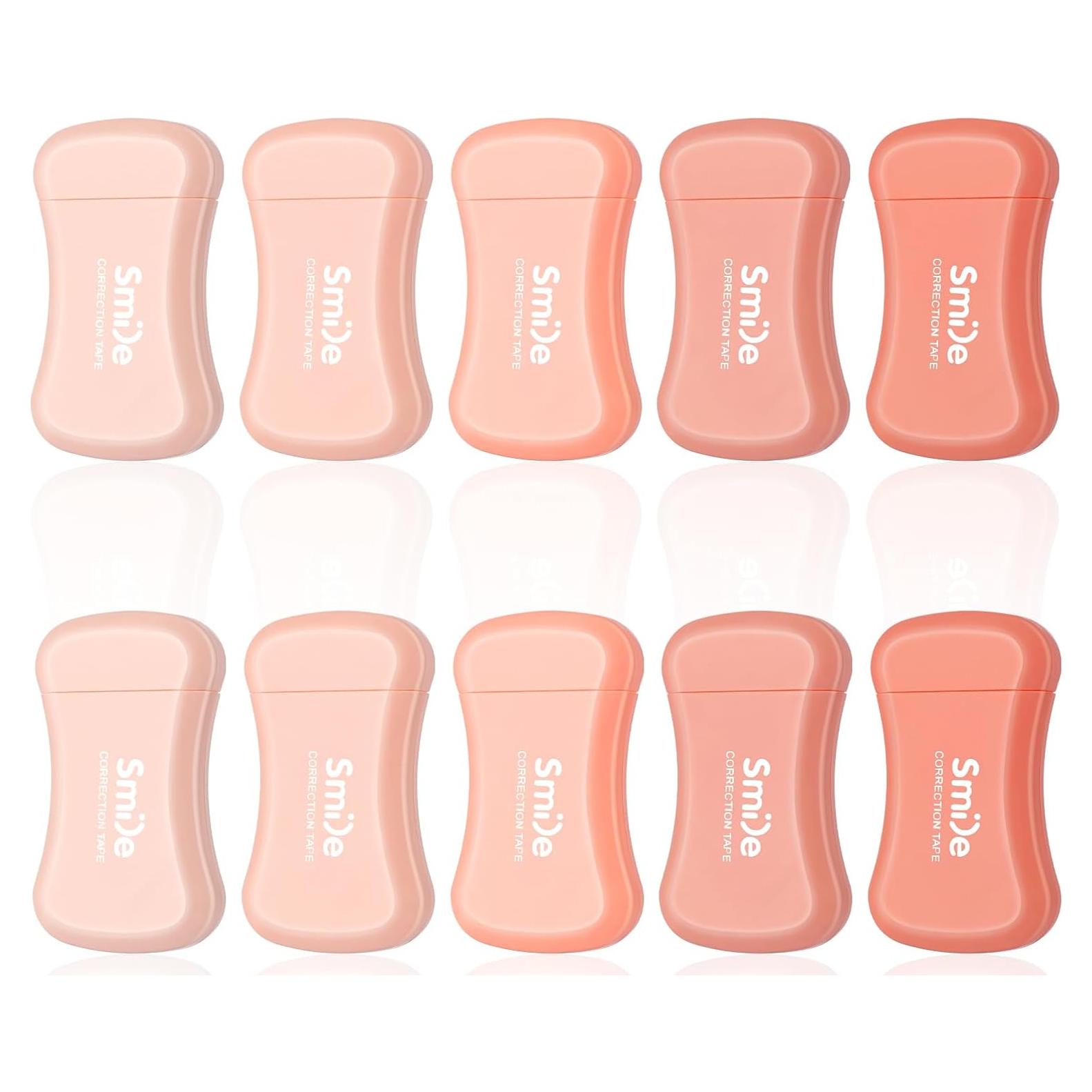 Cinta Correctora Temiary 10 Pcs Blanca, Aplicadores Suaves