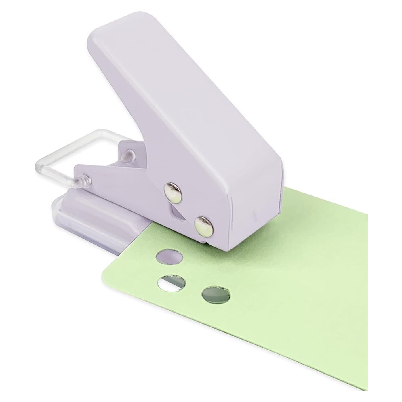 Perforadora de Un Solo Orificio Zufecy 6mm para Papel y Manualidades