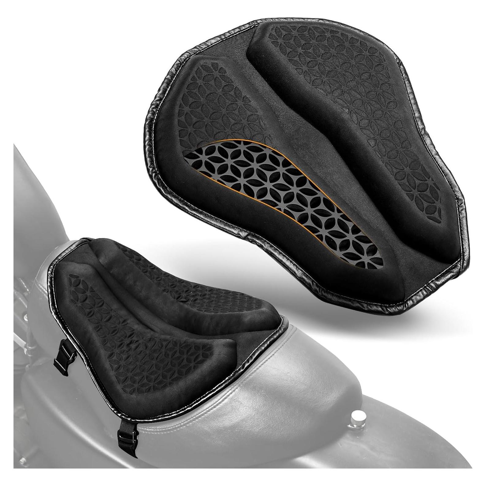 Cojín de Asiento de Motocicleta PBYMT Grande Gel TPE 3D