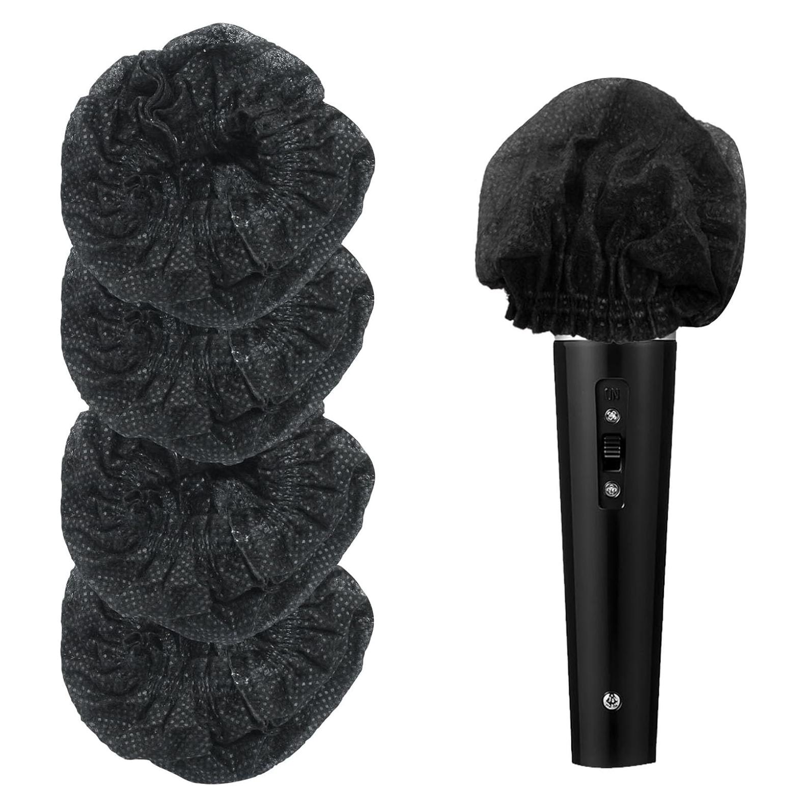 200 Fundas Desechables para Micrófono Waziaqoc - Tela No Tejida