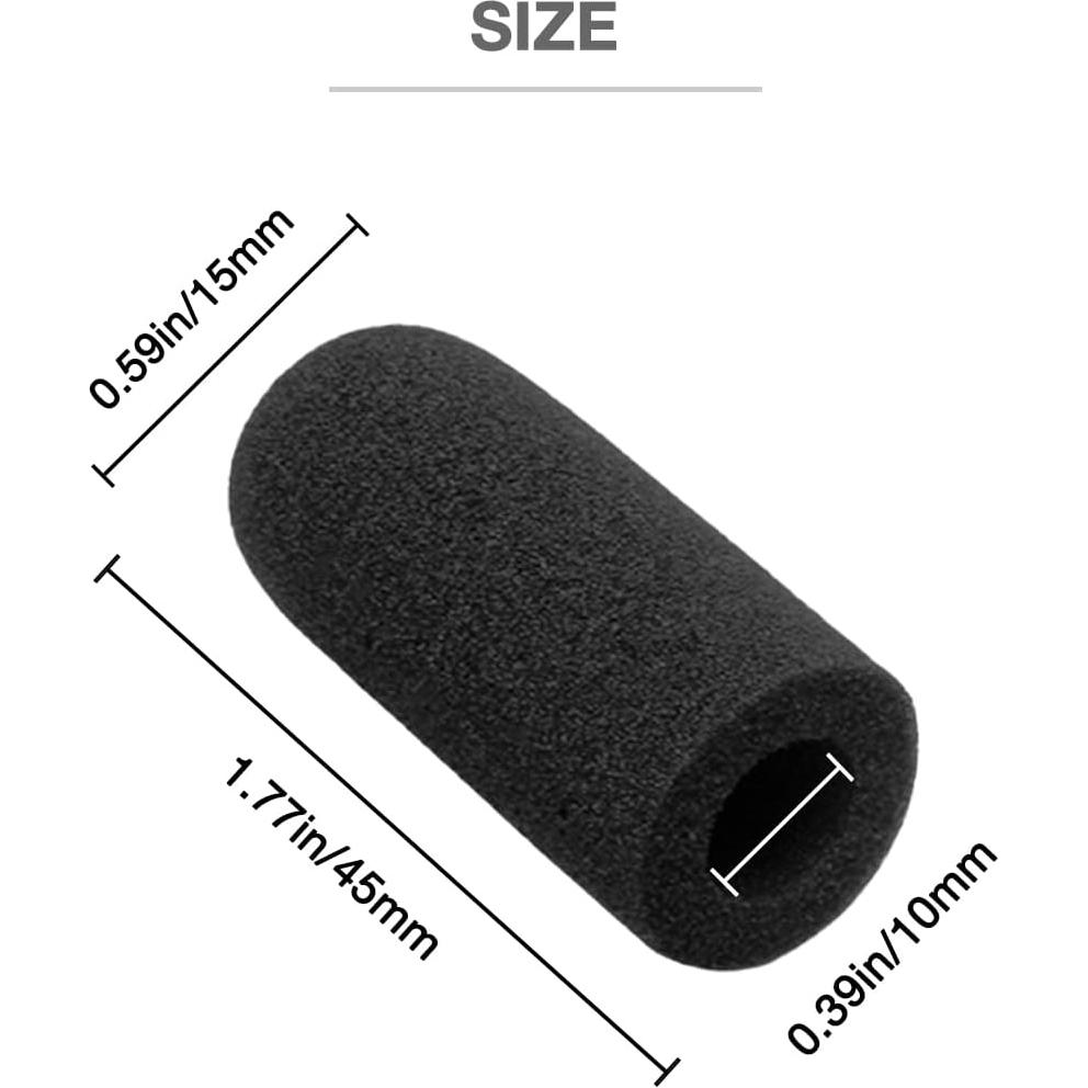 Kit de Cubiertas de Micrófono David Clark - 6 Paquetes Espuma