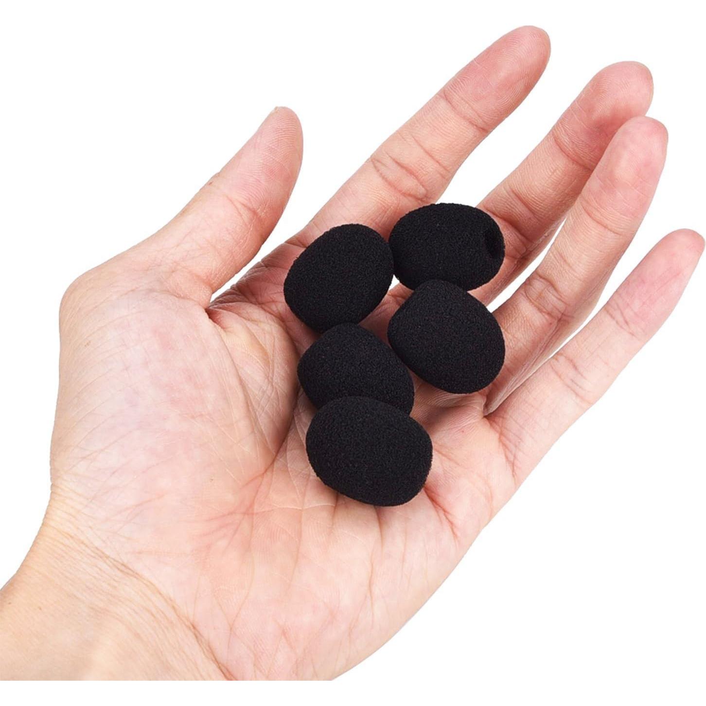 Micrófono de Solapa EBOOT con Pantallas Antiviento - 15 Piezas