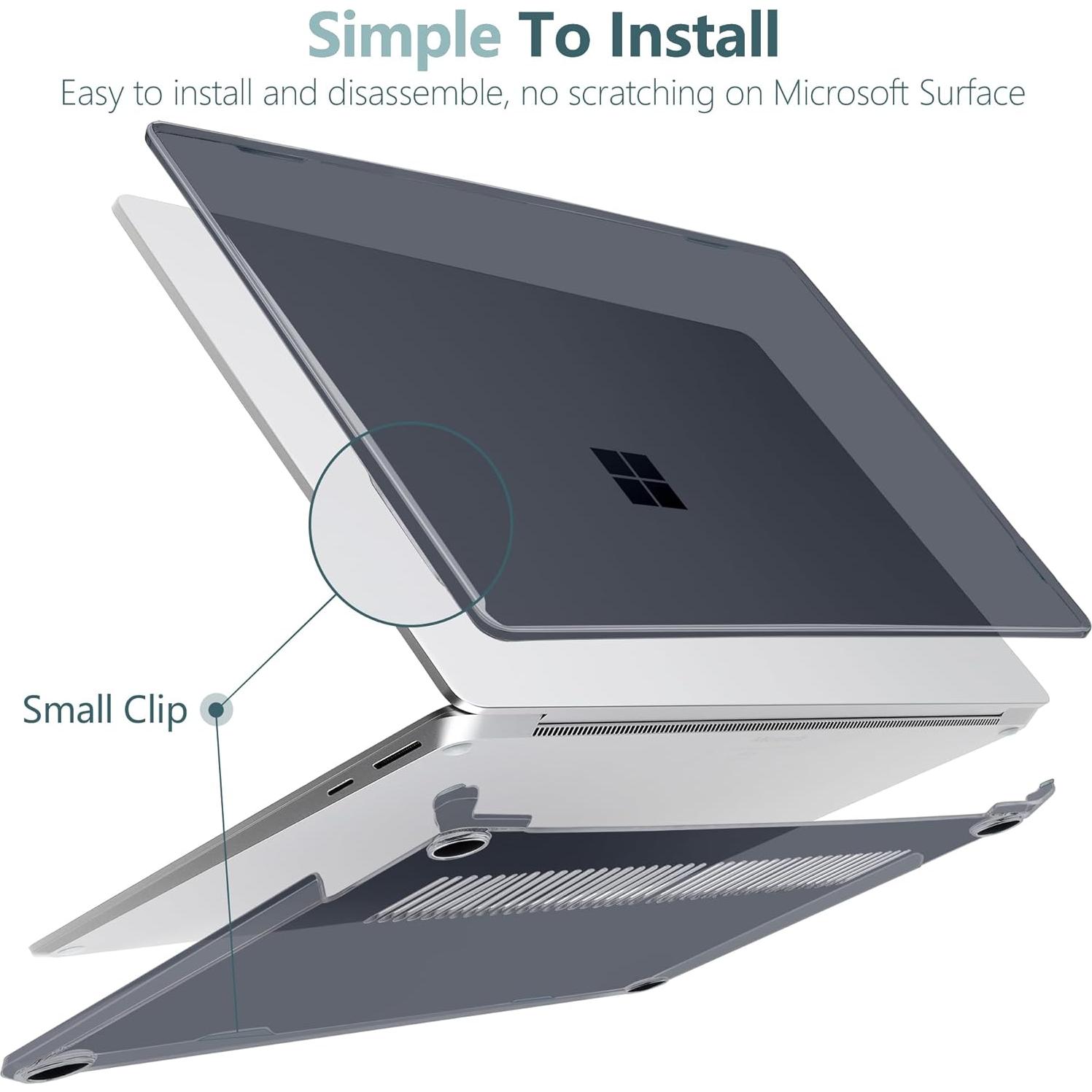 Funda Transparente para Laptop Microsoft Surface 15" 2024 - Loyrina