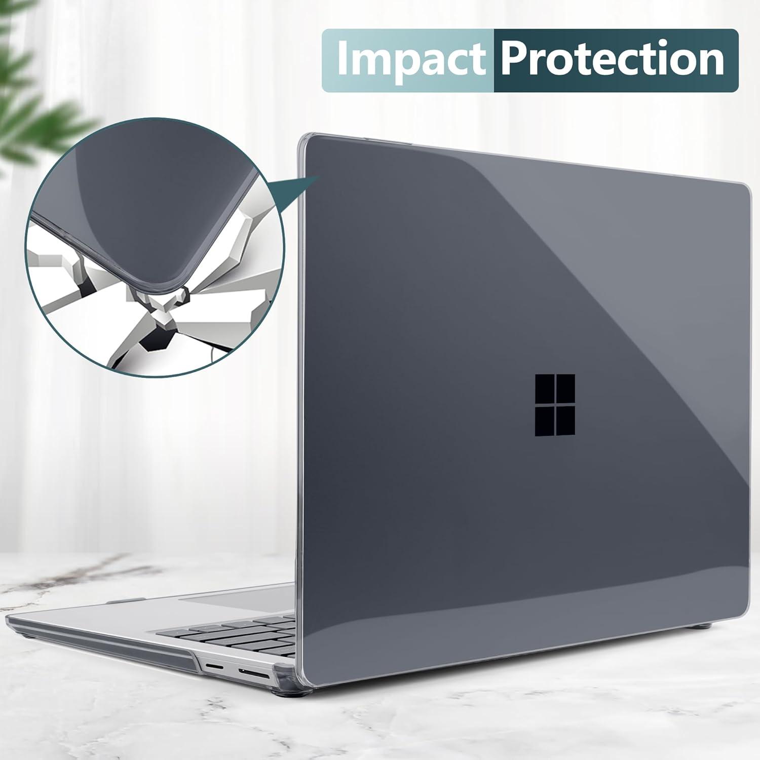 Funda Transparente para Laptop Microsoft Surface 15" 2024 - Loyrina