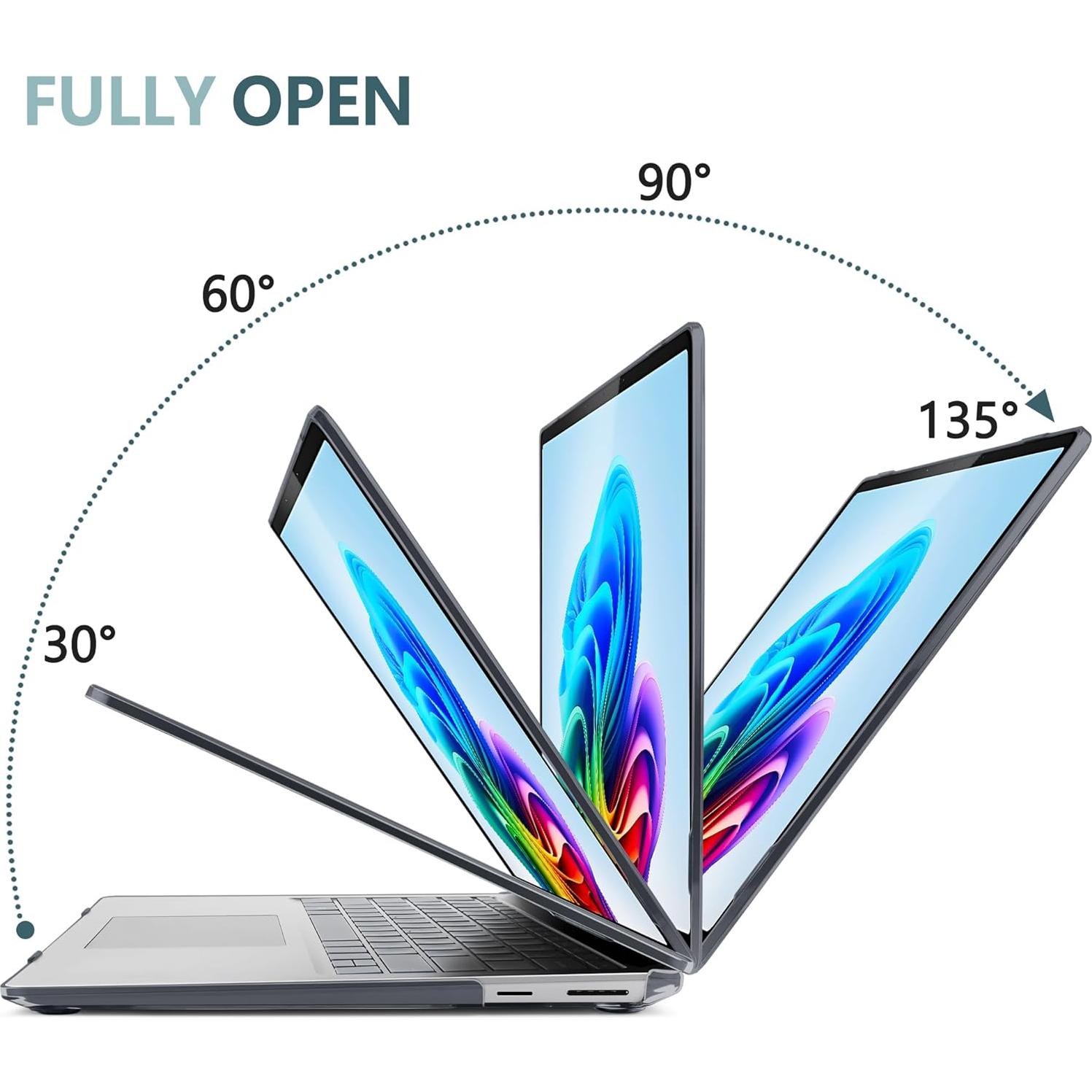 Funda Transparente para Laptop Microsoft Surface 15" 2024 - Loyrina