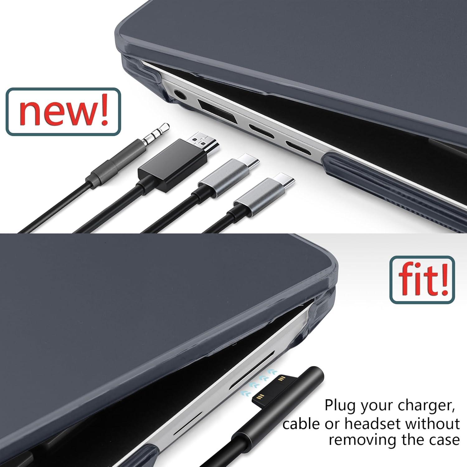 Funda Transparente para Laptop Microsoft Surface 15" 2024 - Loyrina