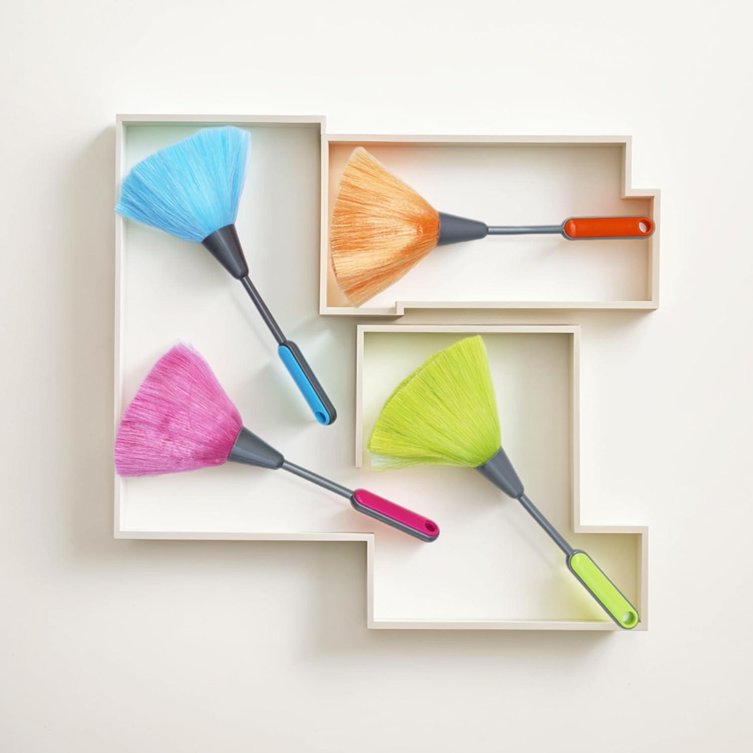 Paquete de 4 Plumeros de Microfibra BAIDOON 25.4 cm Colores