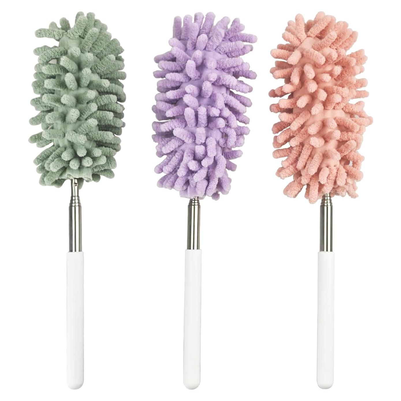 Juego de 3 Plumeros Telescópicos Daxilonyz para Coche