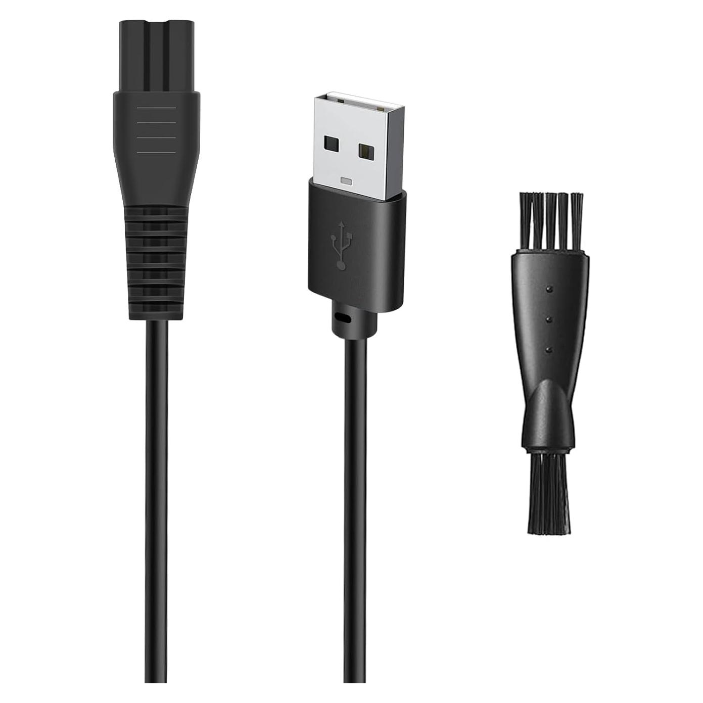 Cargador USB 5V Pritech PR-2888 con Cepillo de Limpieza