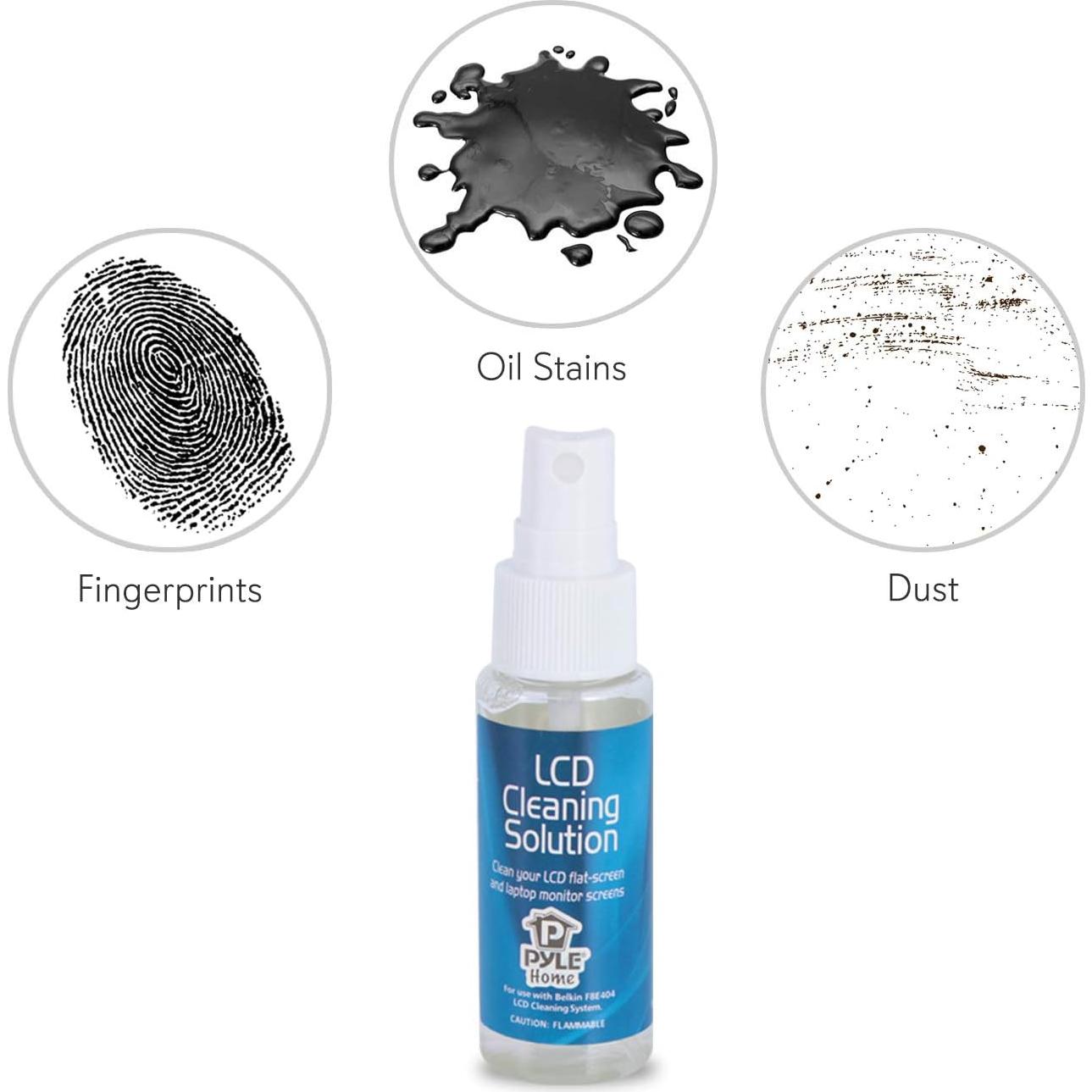 Kit de limpieza Pyle Home PCL107 para pantallas LCD y teclado