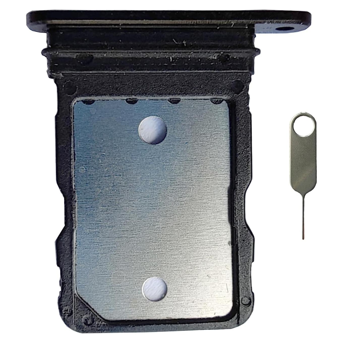 Soporte Bandeja SIM Google Pixel 6 Ubrokeifixit 2021 Negro