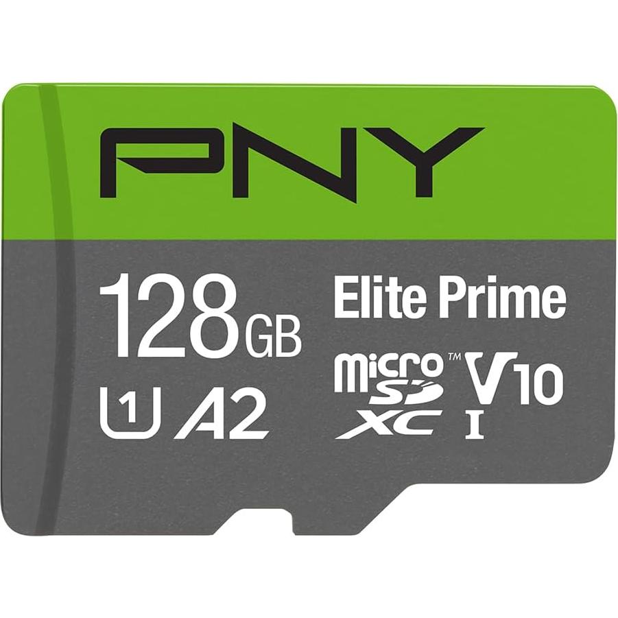 Tarjeta microSD PNY 128GB Elite Prime UHS-I A2 175MB/s