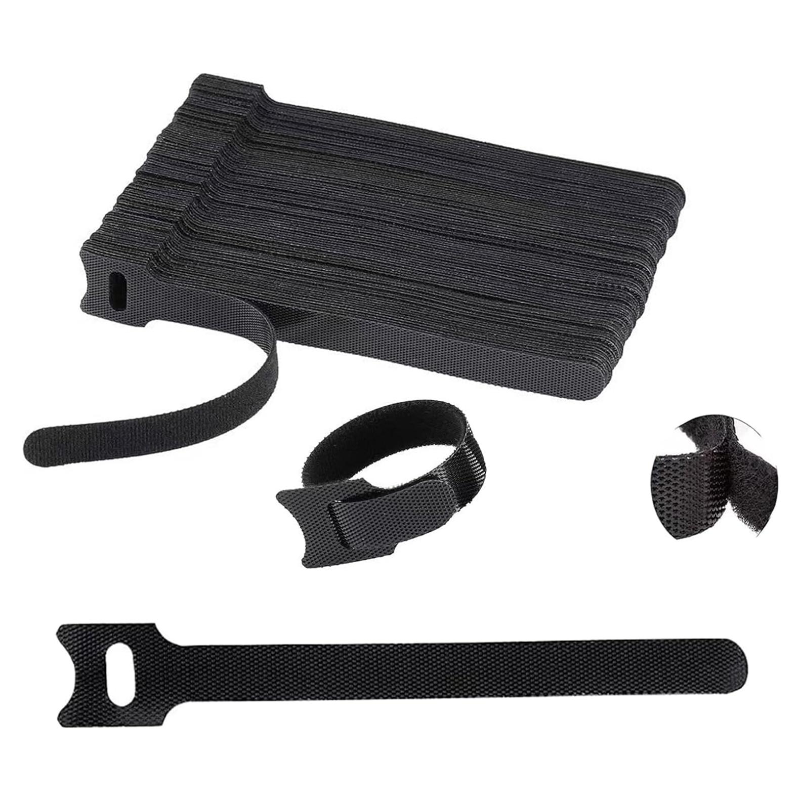 Correas Reutilizables de Velcro FJSENR 15.24 cm - 100 Piezas