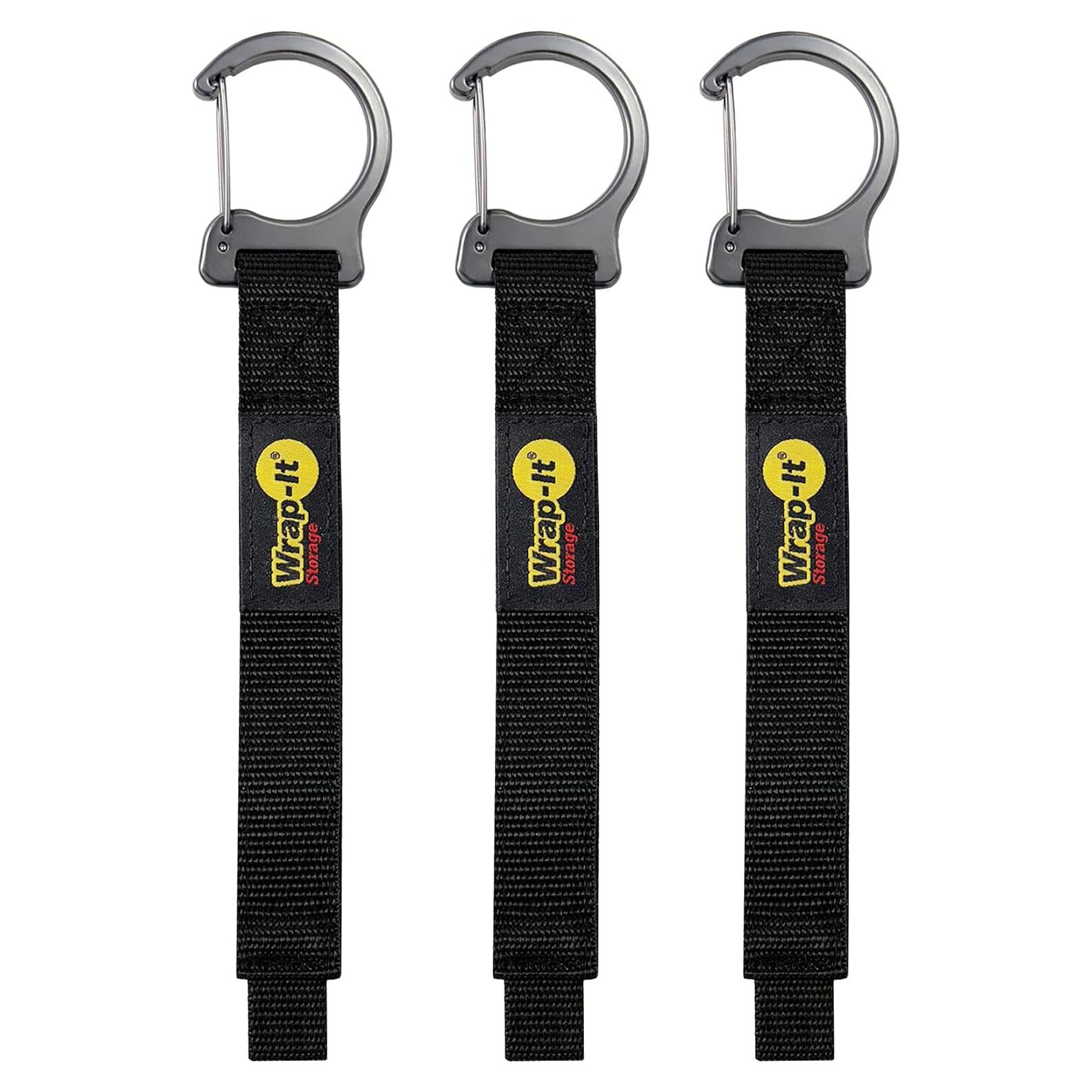 Correas de Almacenamiento Wrap-It 14" Negro - 3 Pack