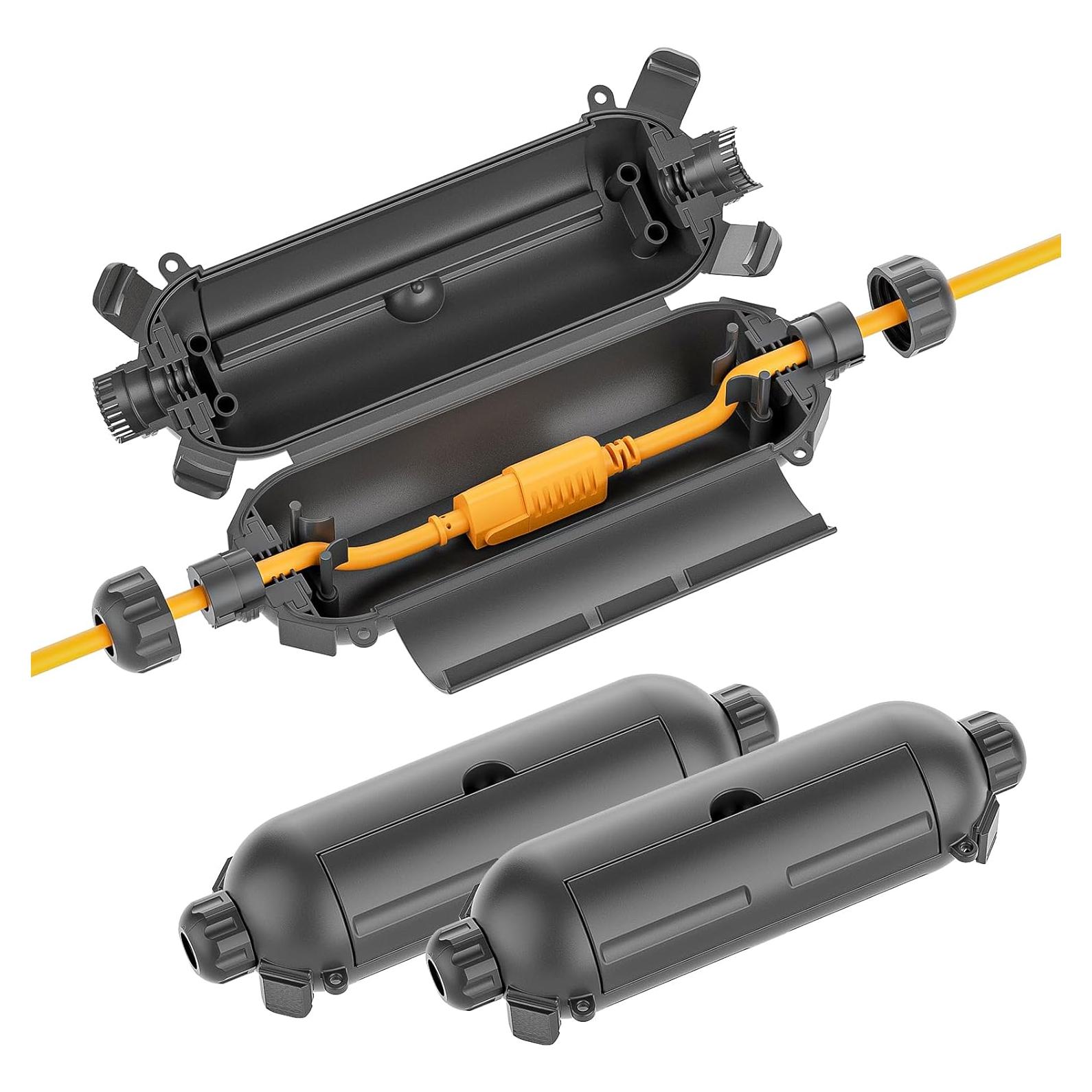Cubierta de Seguridad para Cable de Extensión IP65 Iwillink - 3 Paquetes