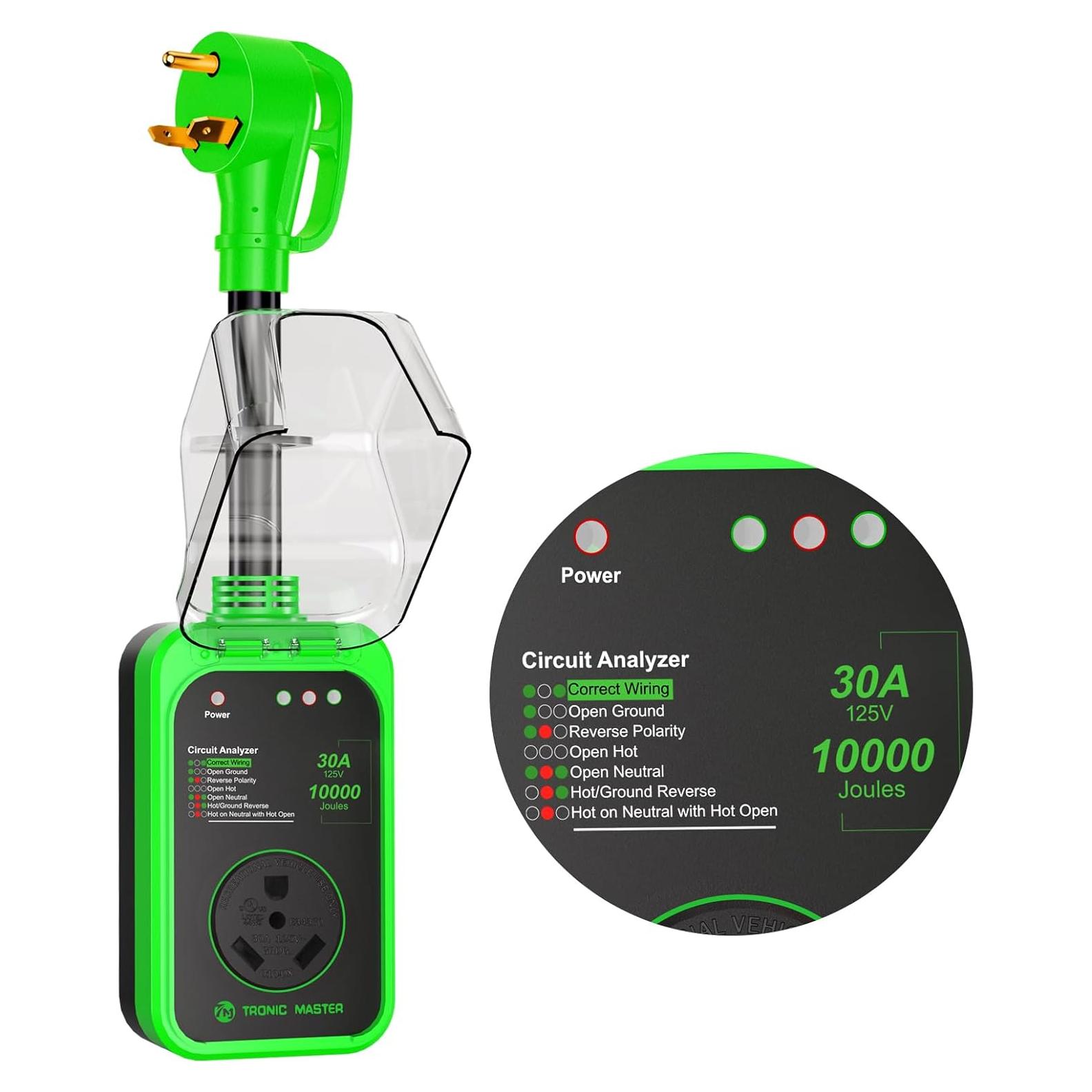 Protector de Sobretensión RV TRONIC MASTER 30A 10000J Joules